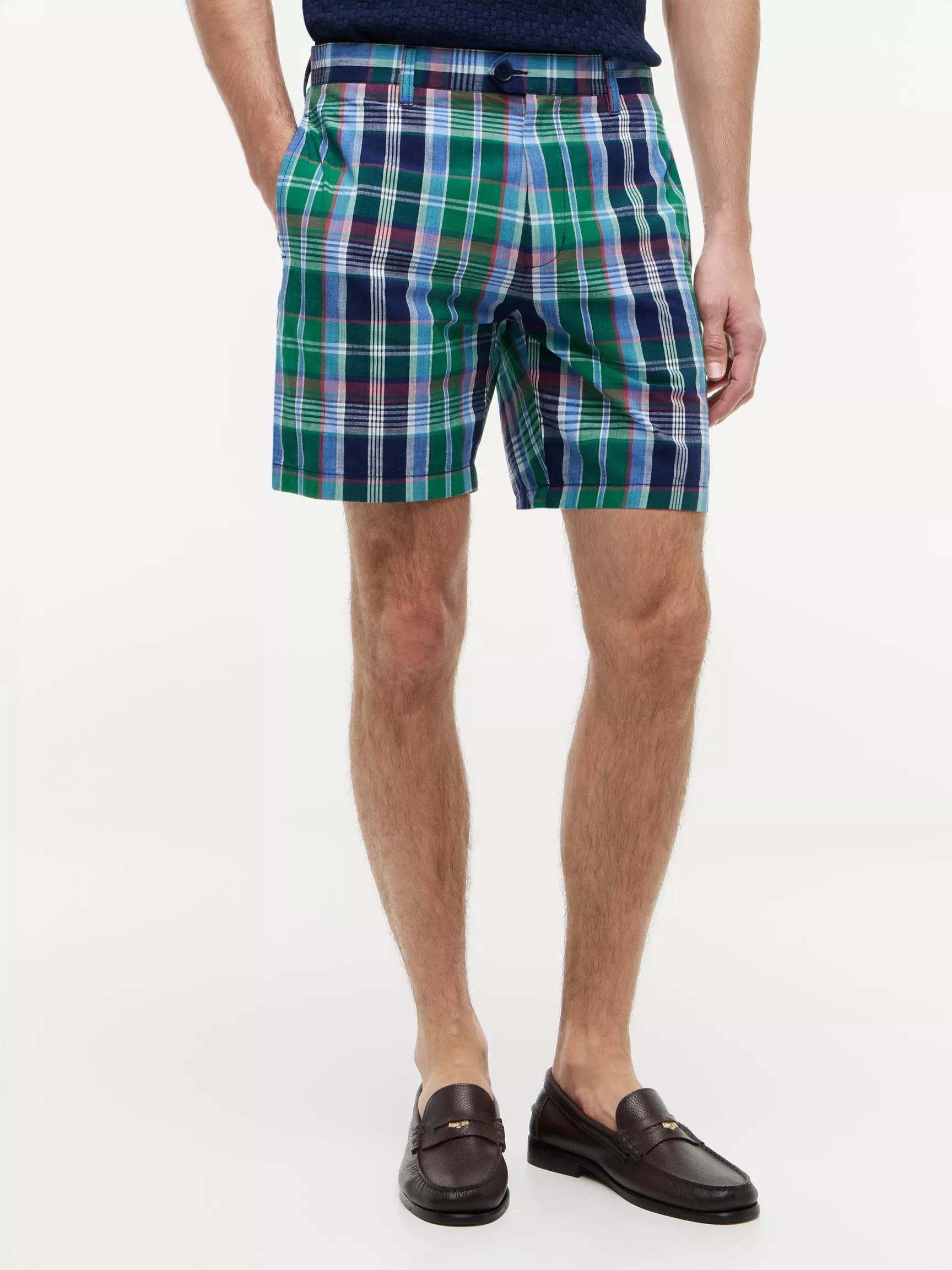 Regular Fit 7" Madras Short by TOMMY HILFIGER