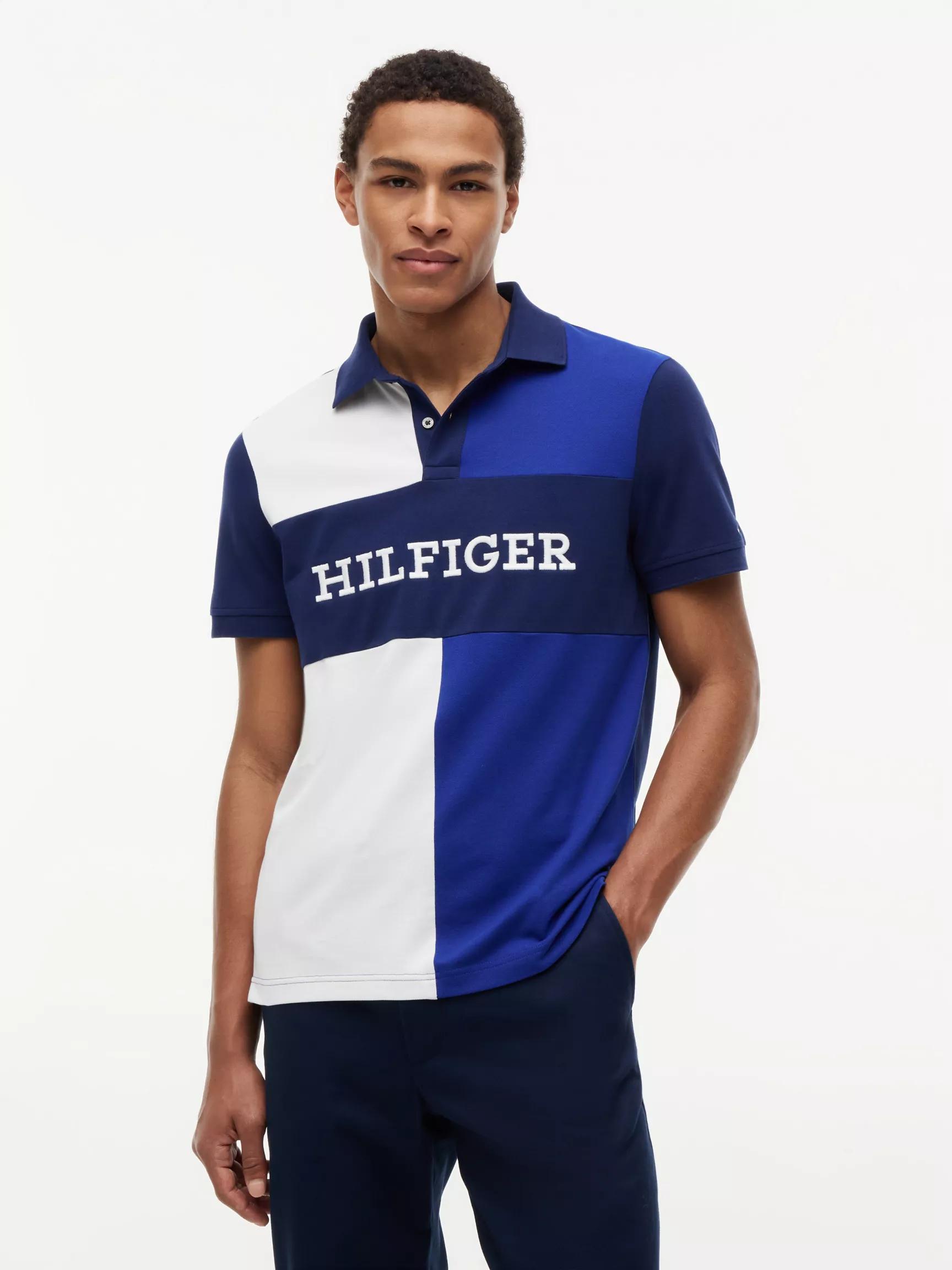 Regular Fit Colorblock Polo by TOMMY HILFIGER