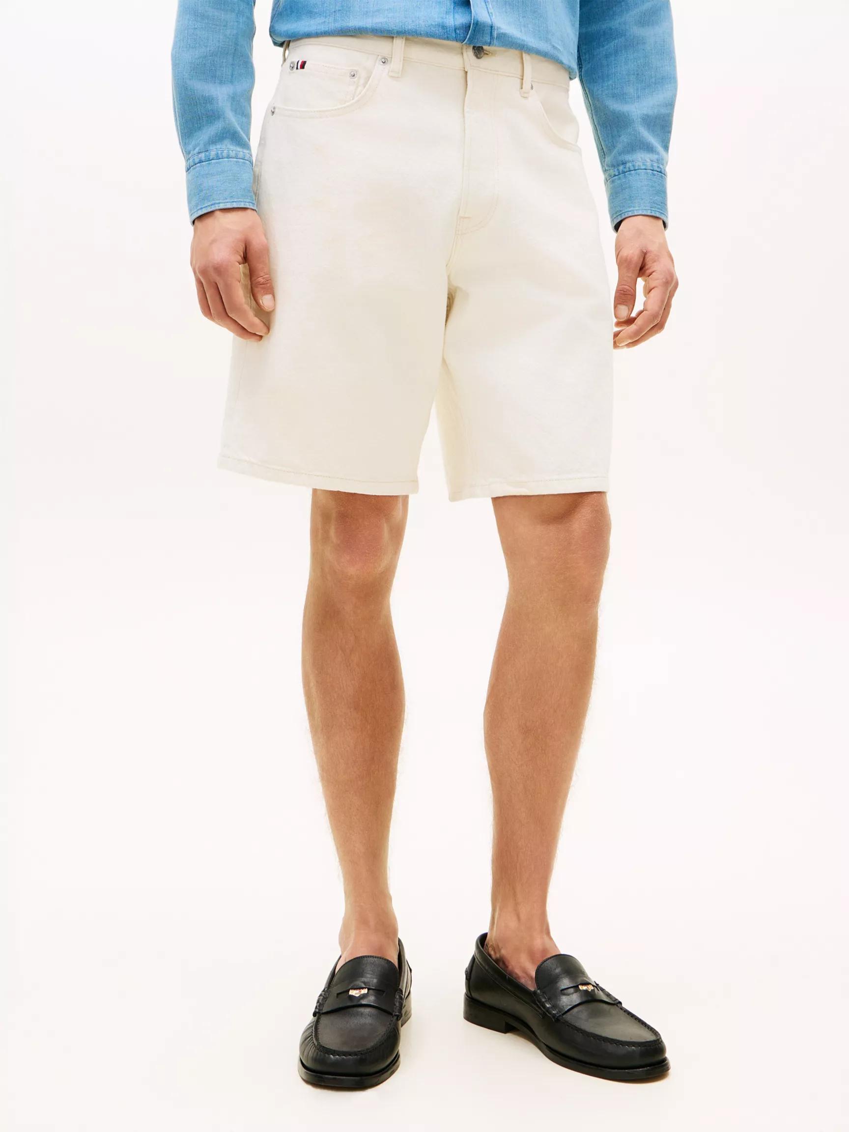Regular Fit Garment-Dyed Denim Short by TOMMY HILFIGER