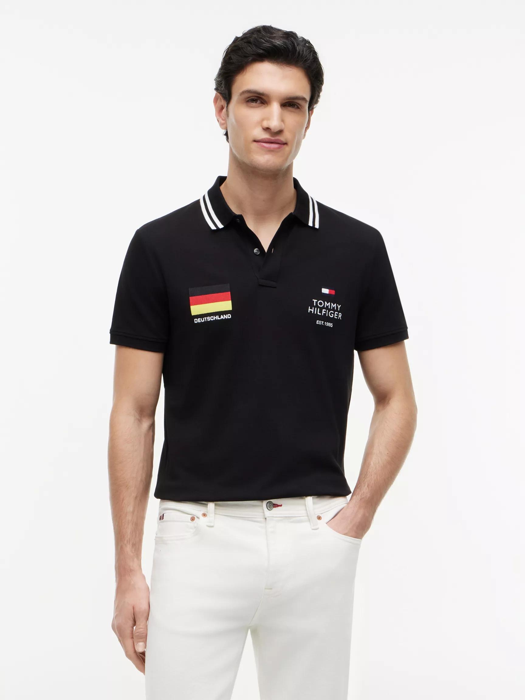 Regular Fit Germany Soccer Polo by TOMMY HILFIGER