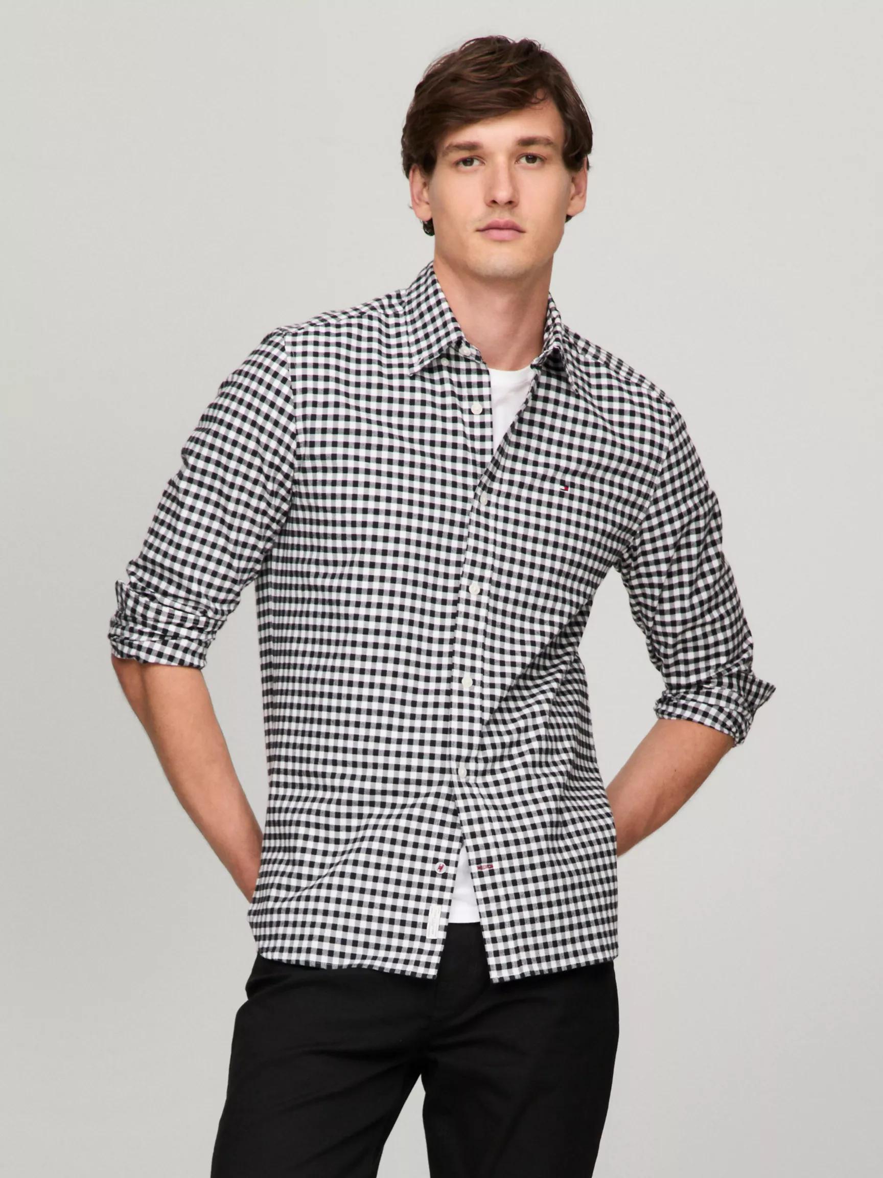 Regular Fit Gingham Oxford Shirt by TOMMY HILFIGER