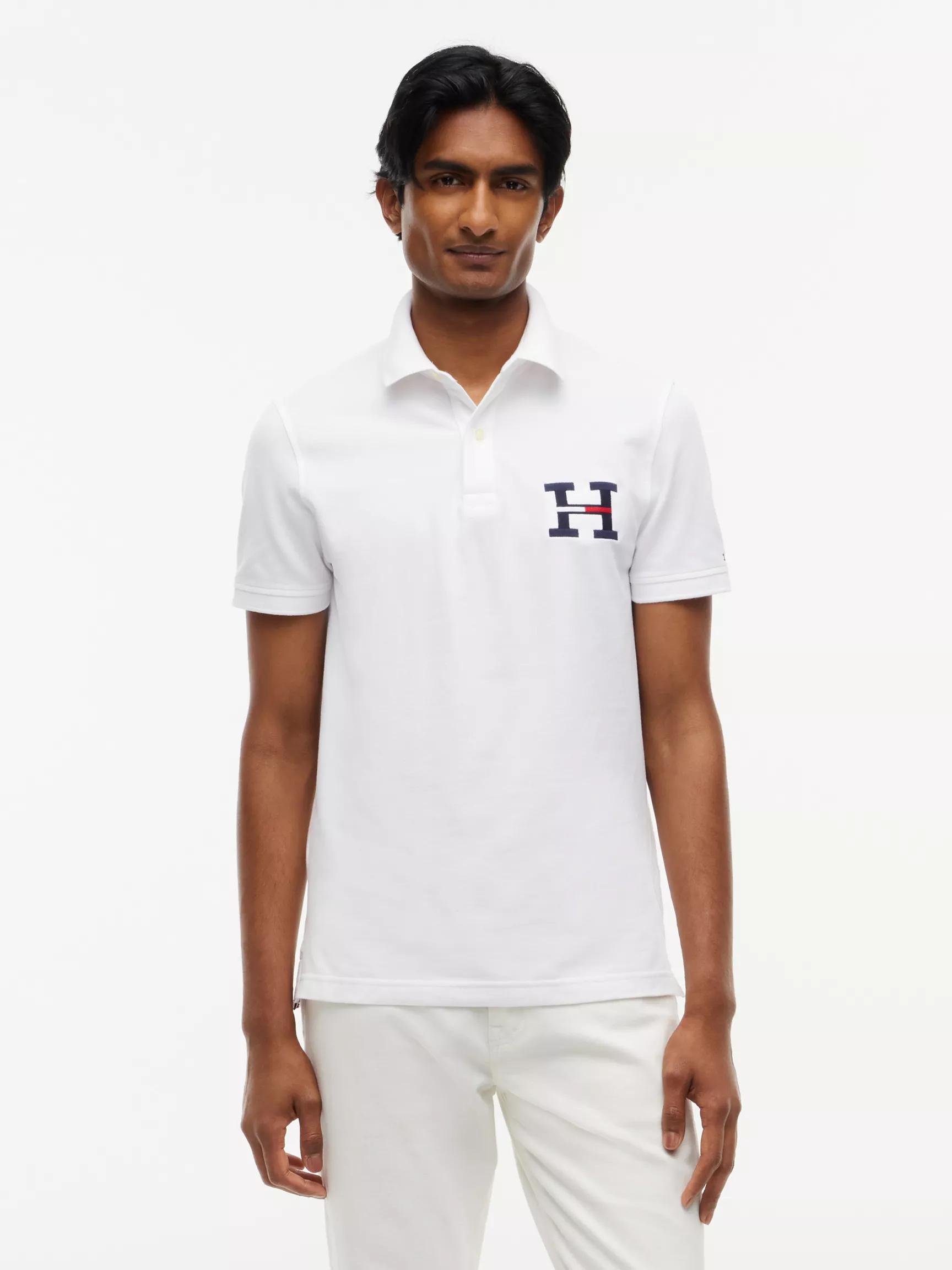 Regular Fit H-Logo Polo by TOMMY HILFIGER