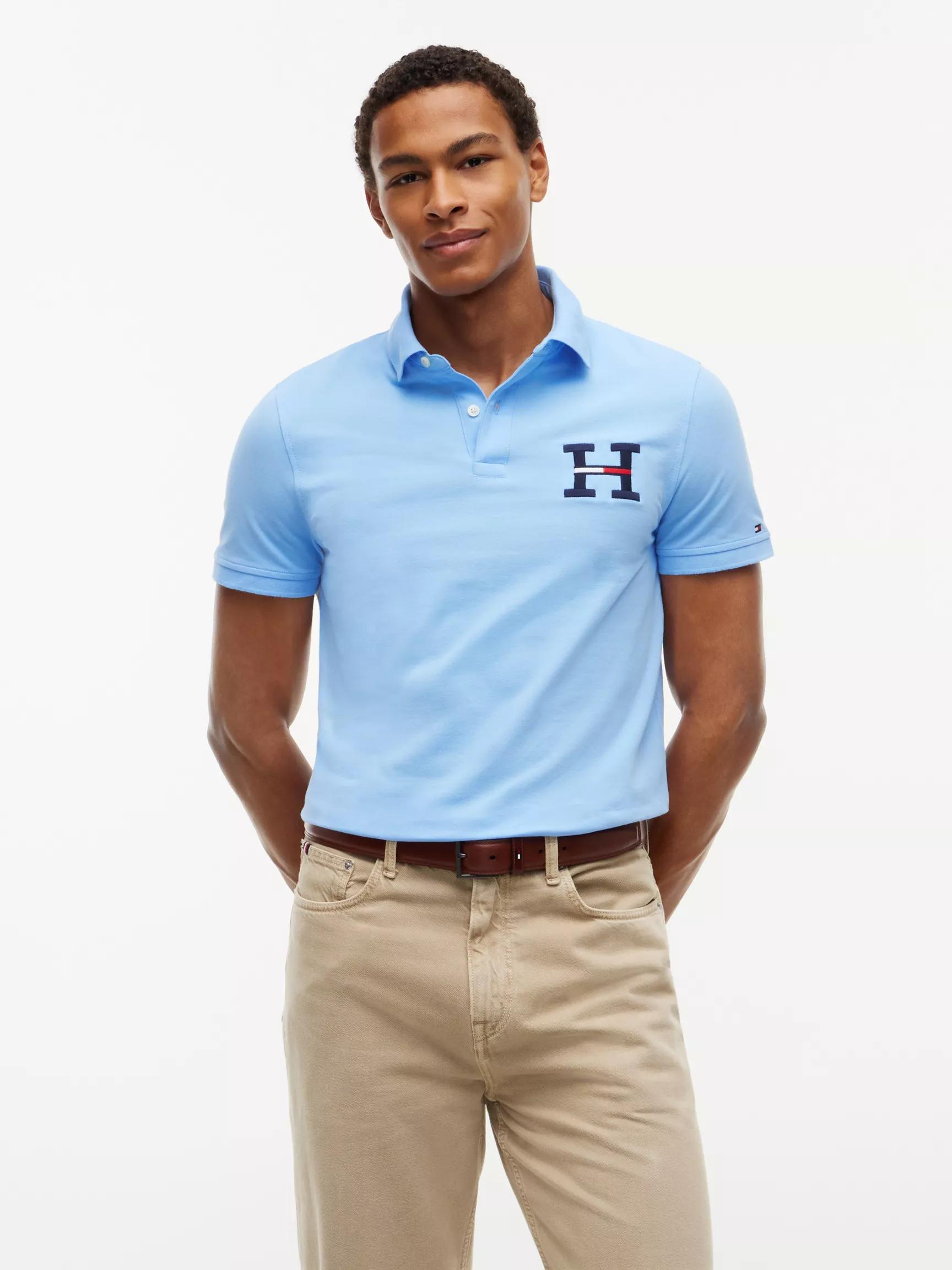 Regular Fit H-Logo Polo by TOMMY HILFIGER
