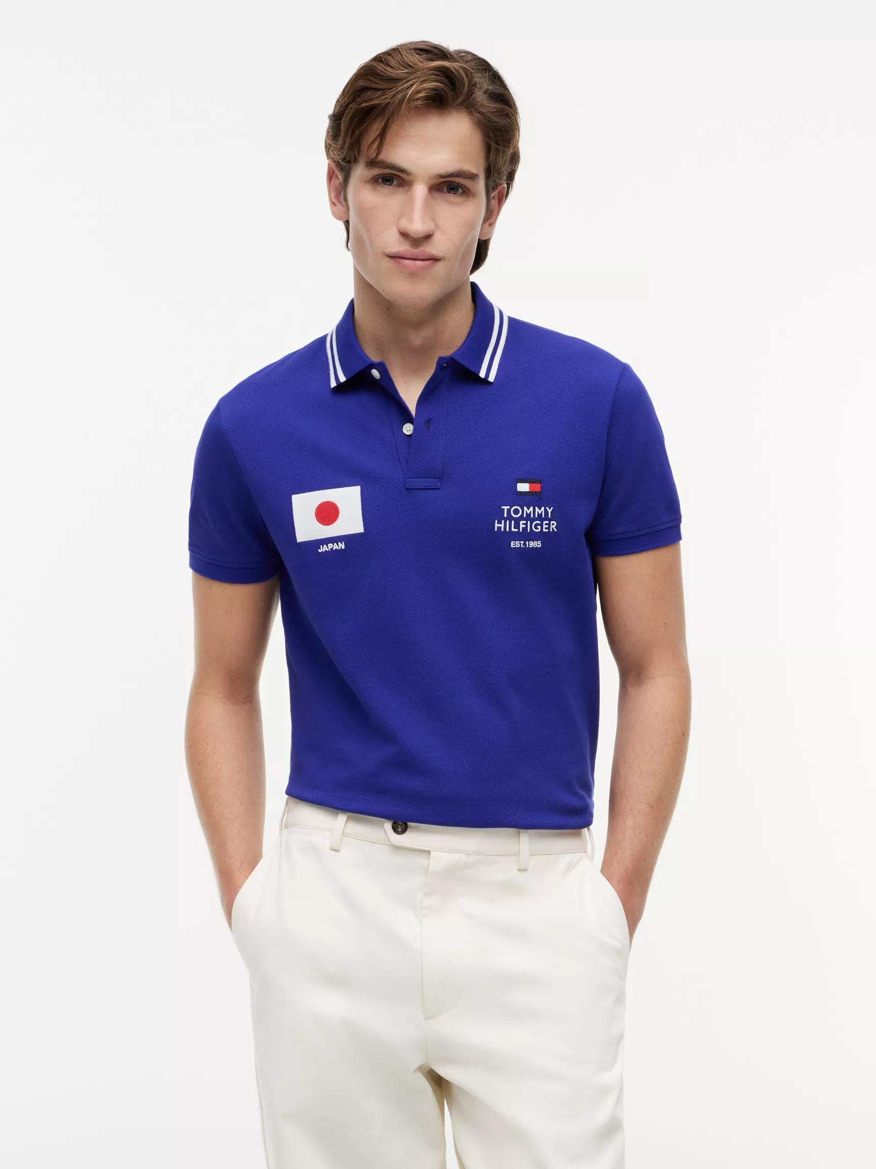 Regular Fit Japan Soccer Polo by TOMMY HILFIGER