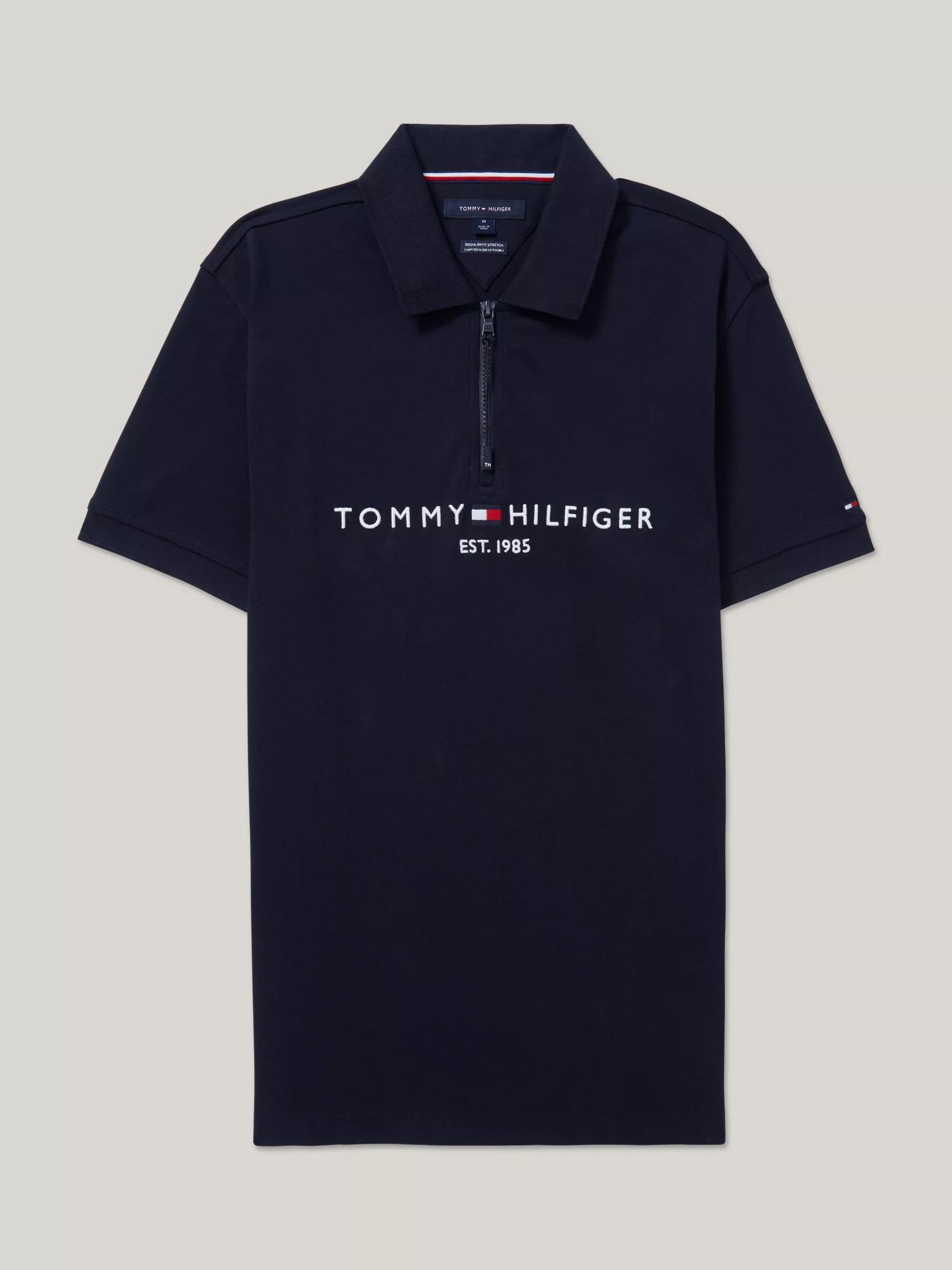 Regular Fit Logo Polo by TOMMY HILFIGER