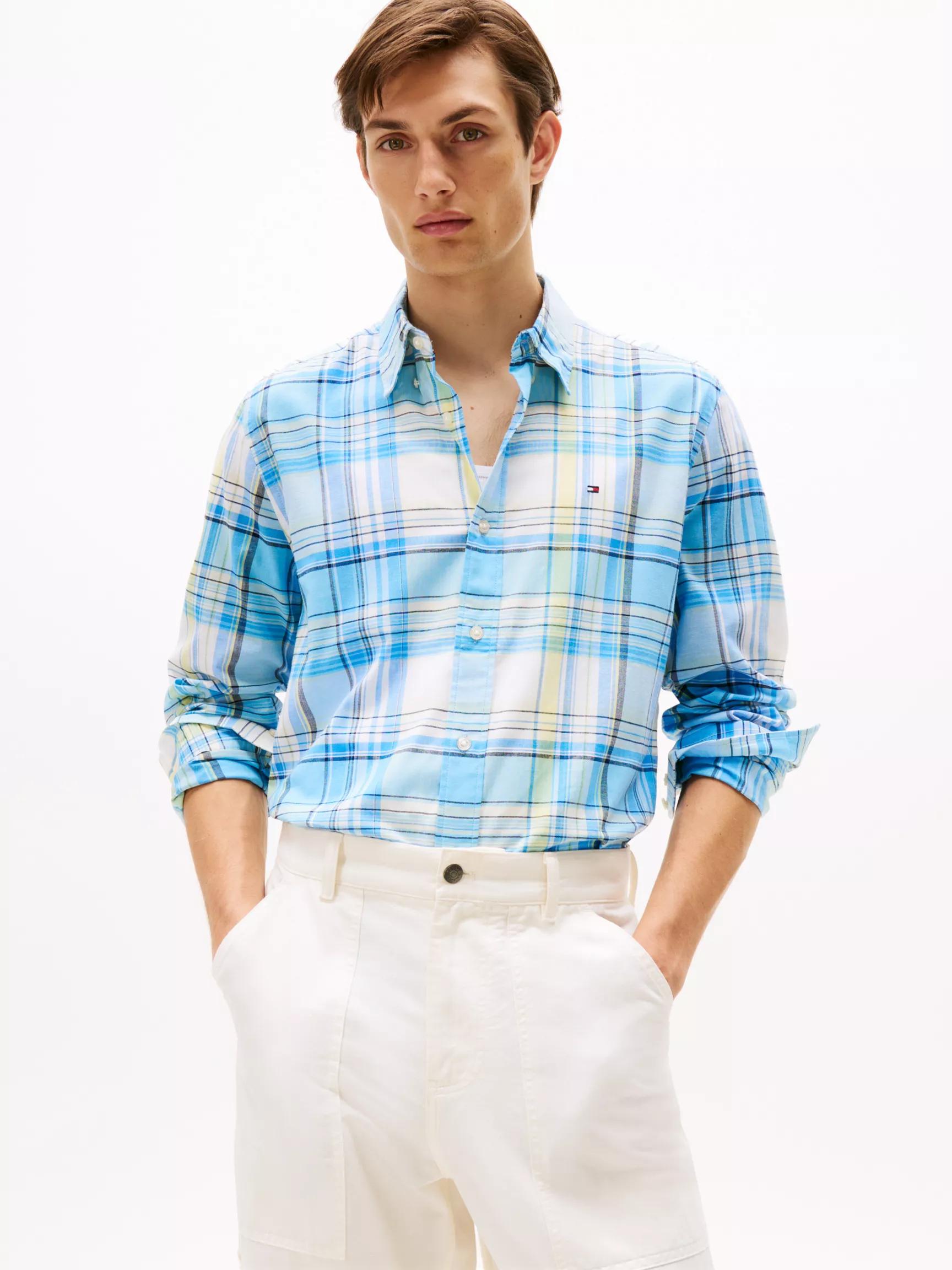 Regular Fit Madras Shirt by TOMMY HILFIGER