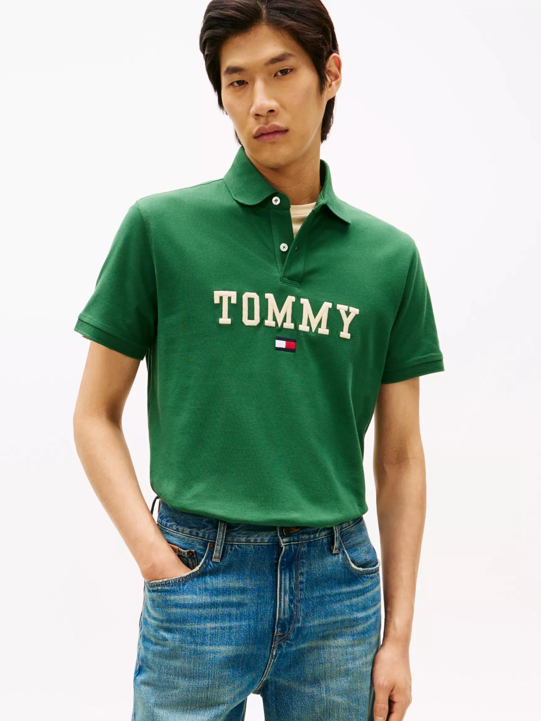 Regular Fit Monotype Tommy Logo Polo by TOMMY HILFIGER