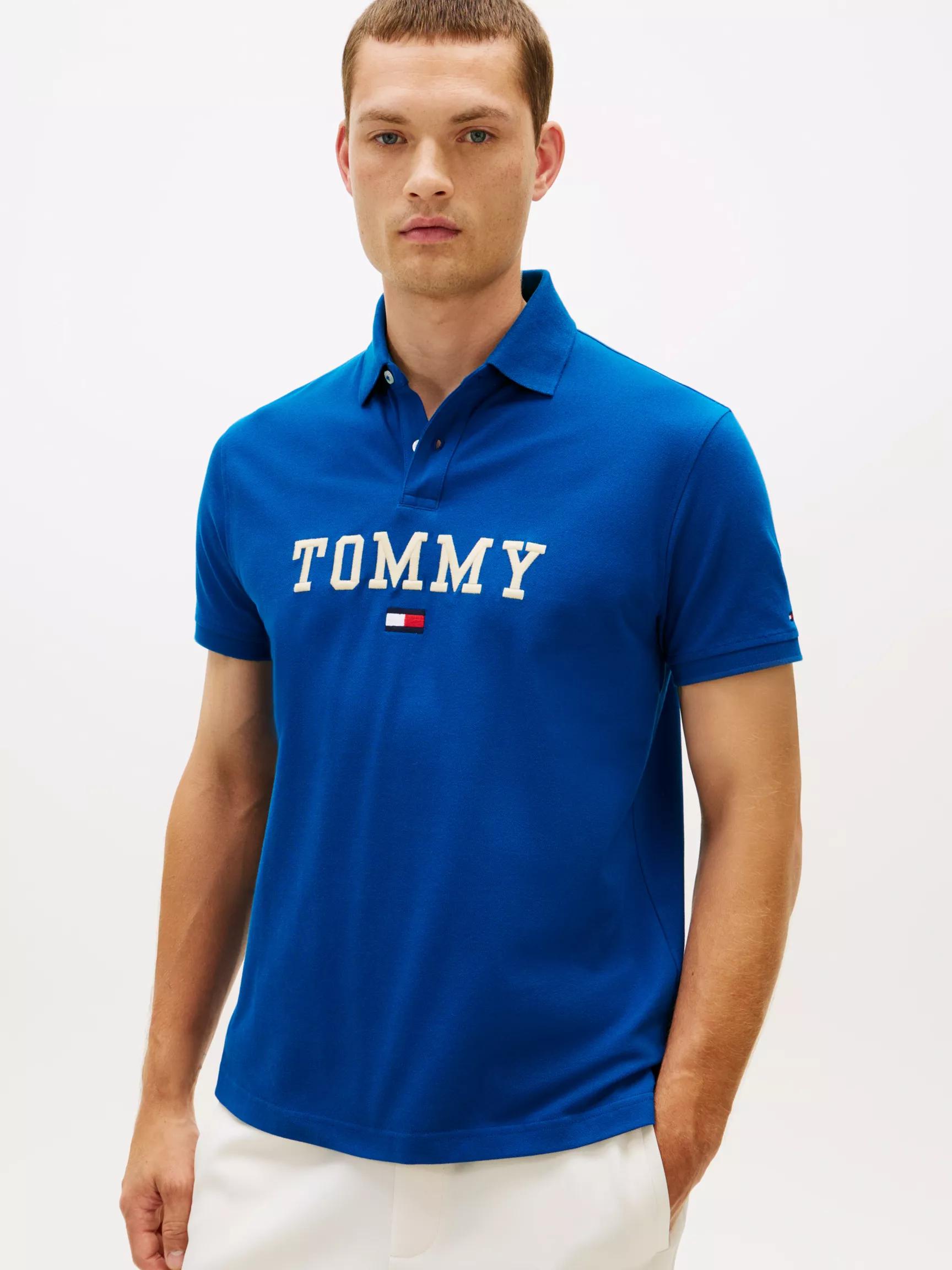 Regular Fit Monotype Tommy Logo Polo by TOMMY HILFIGER