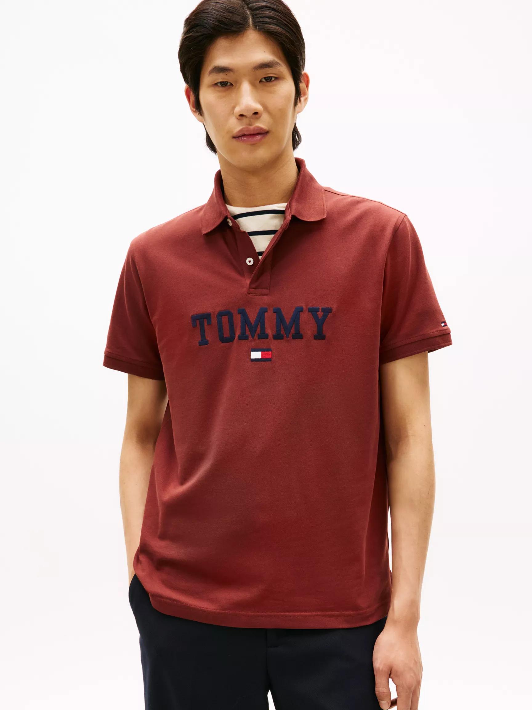 Regular Fit Monotype Tommy Logo Polo by TOMMY HILFIGER