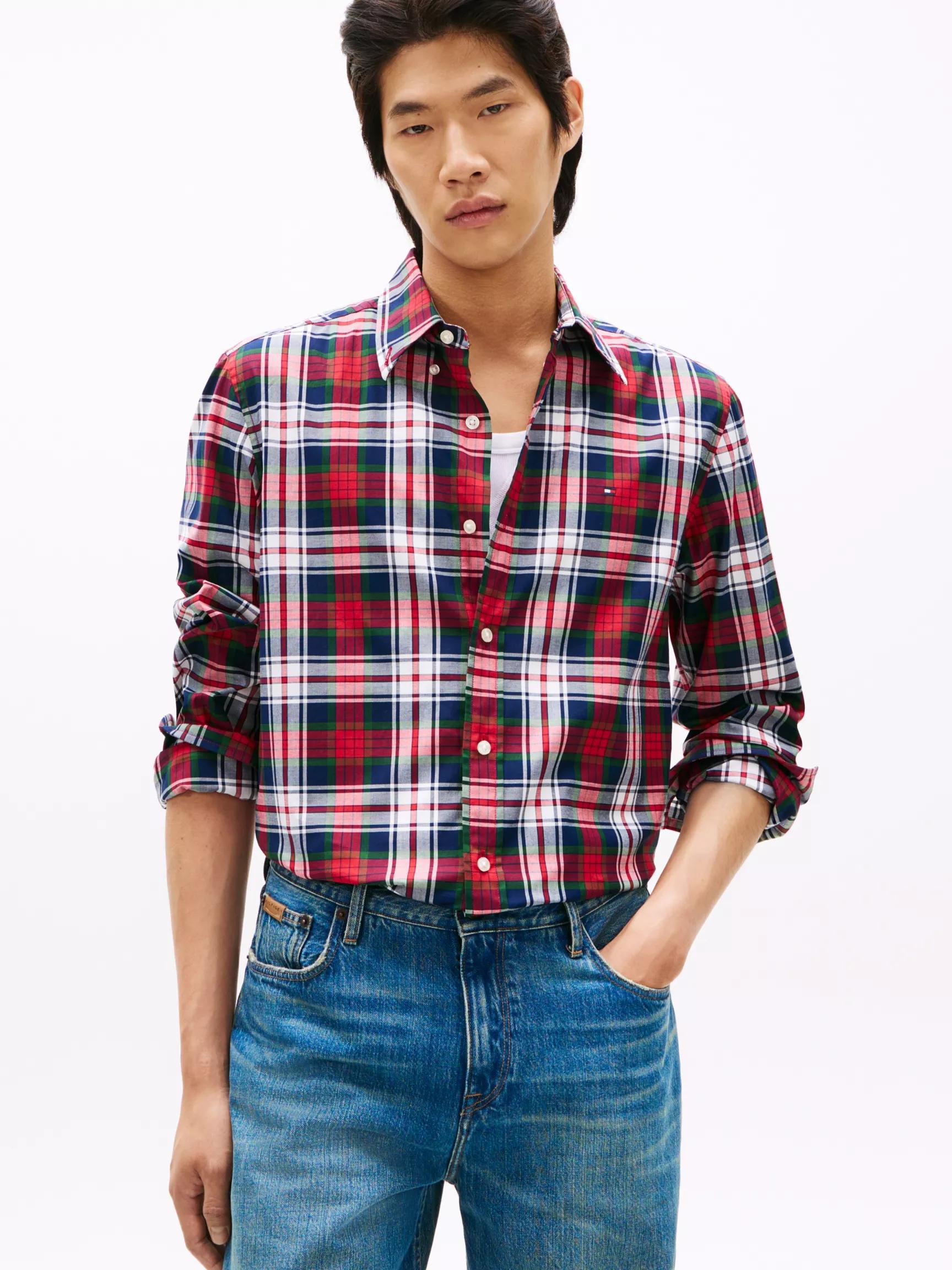 Regular Fit Plaid All-Day Shirt by TOMMY HILFIGER