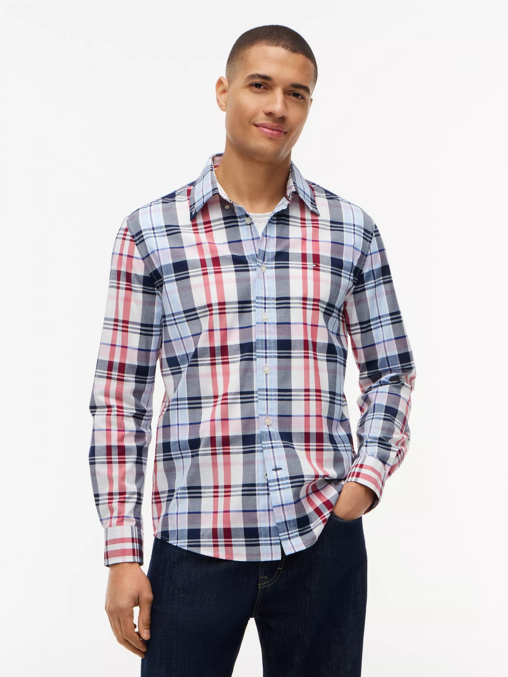 Regular Fit Plaid All-Day Shirt by TOMMY HILFIGER