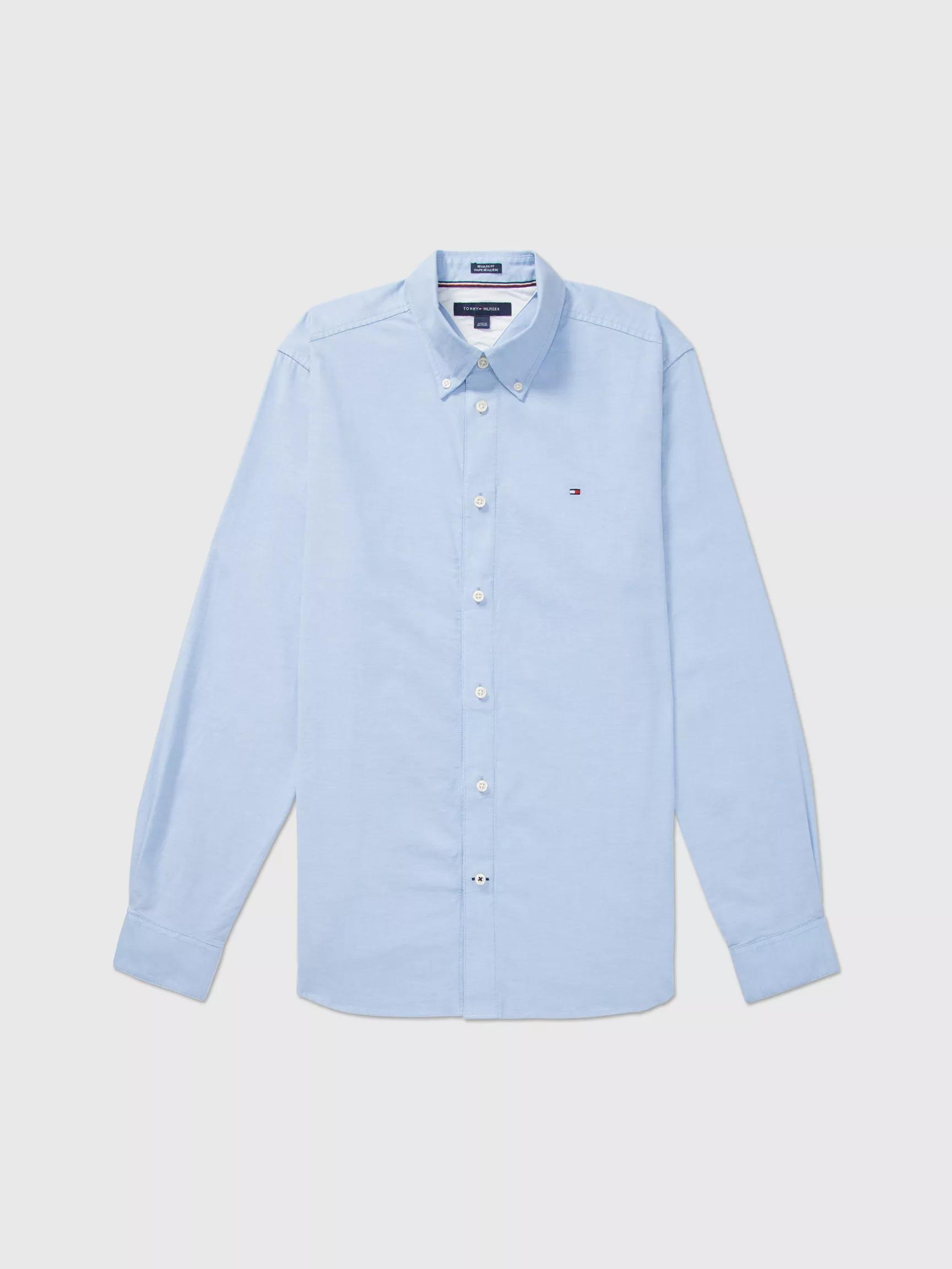 Regular Fit Stretch Oxford Shirt by TOMMY HILFIGER