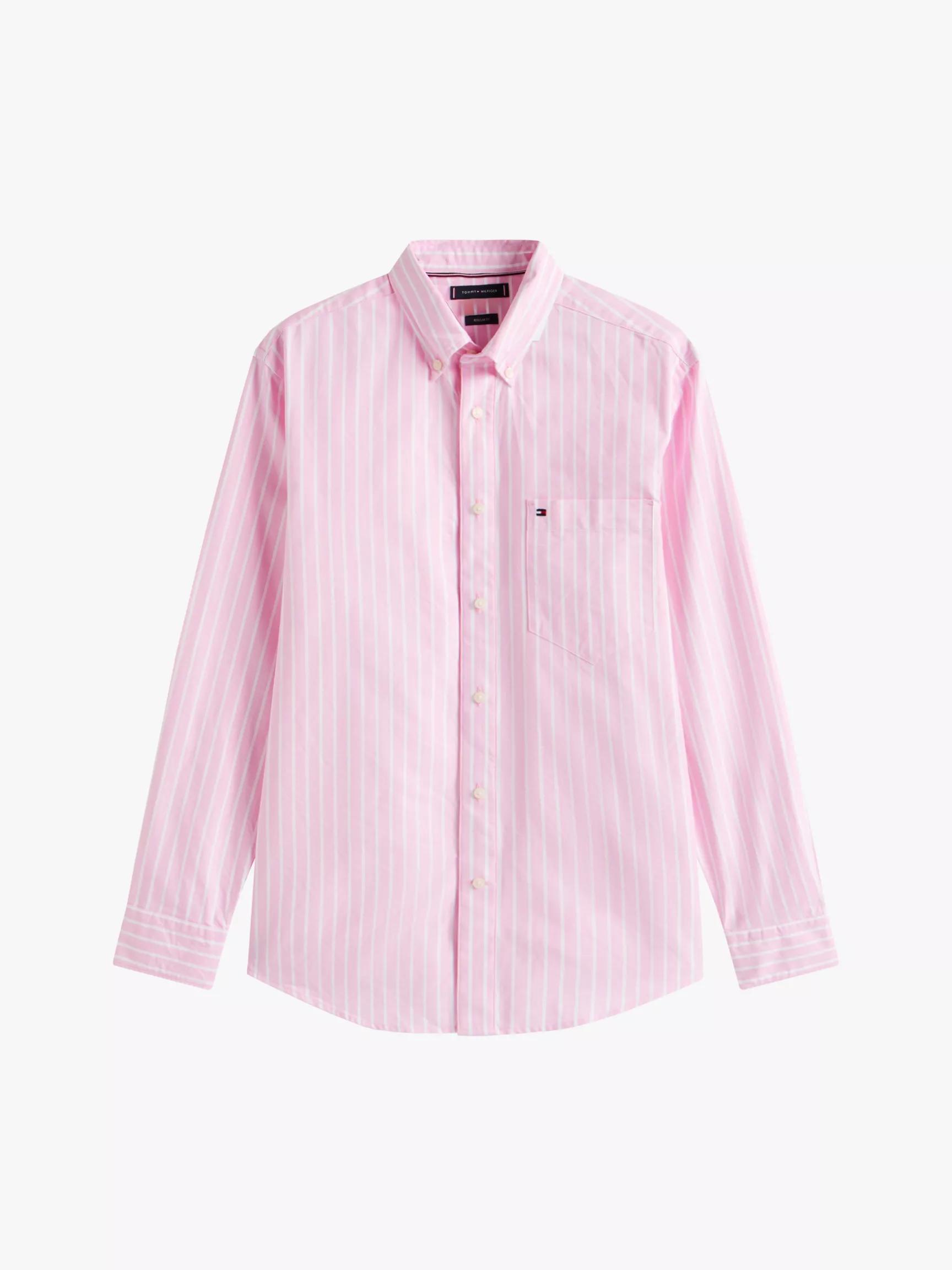 Regular Fit Stripe Oxford Shirt by TOMMY HILFIGER