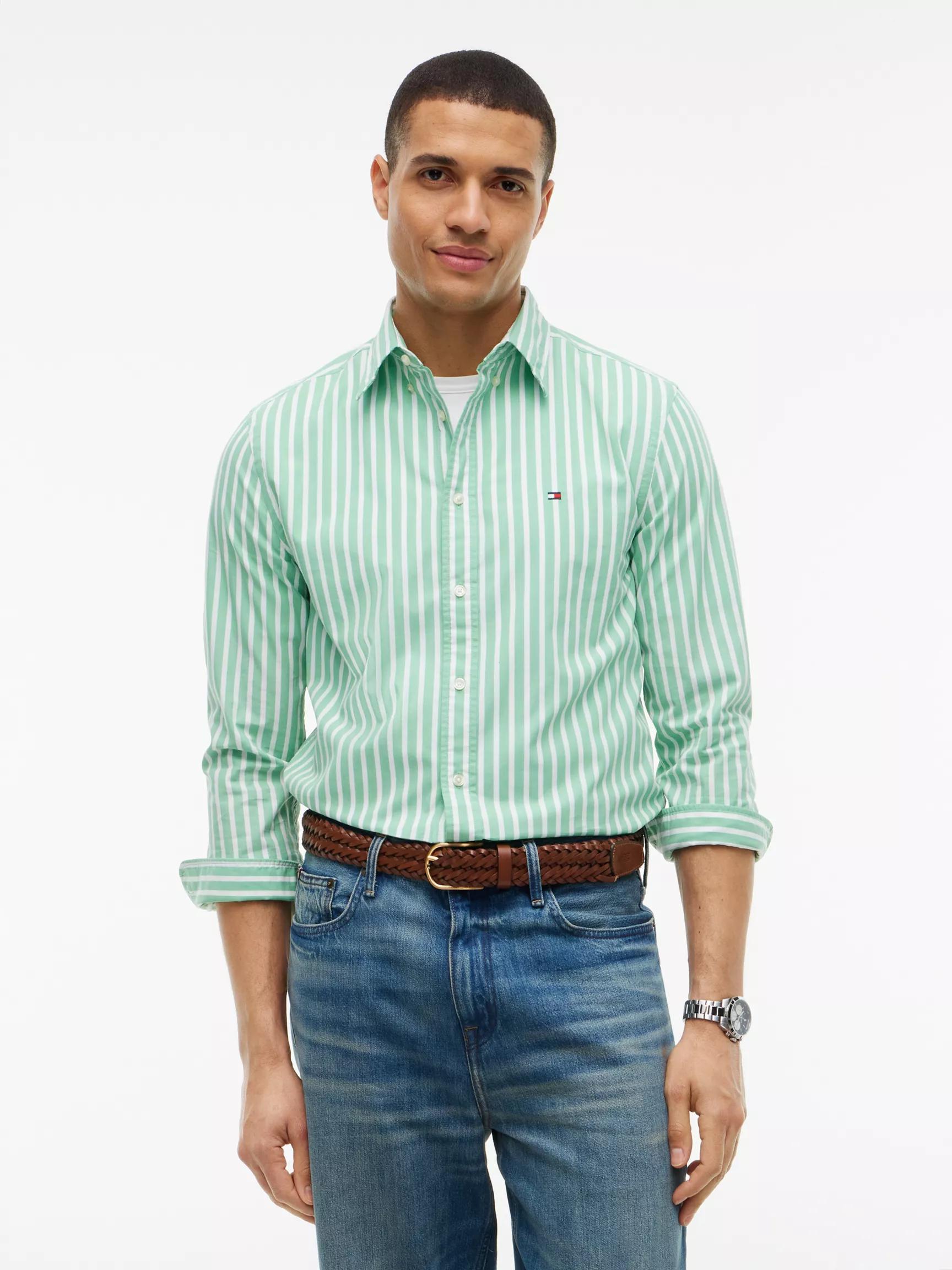 Regular Fit Striped Shirt by TOMMY HILFIGER