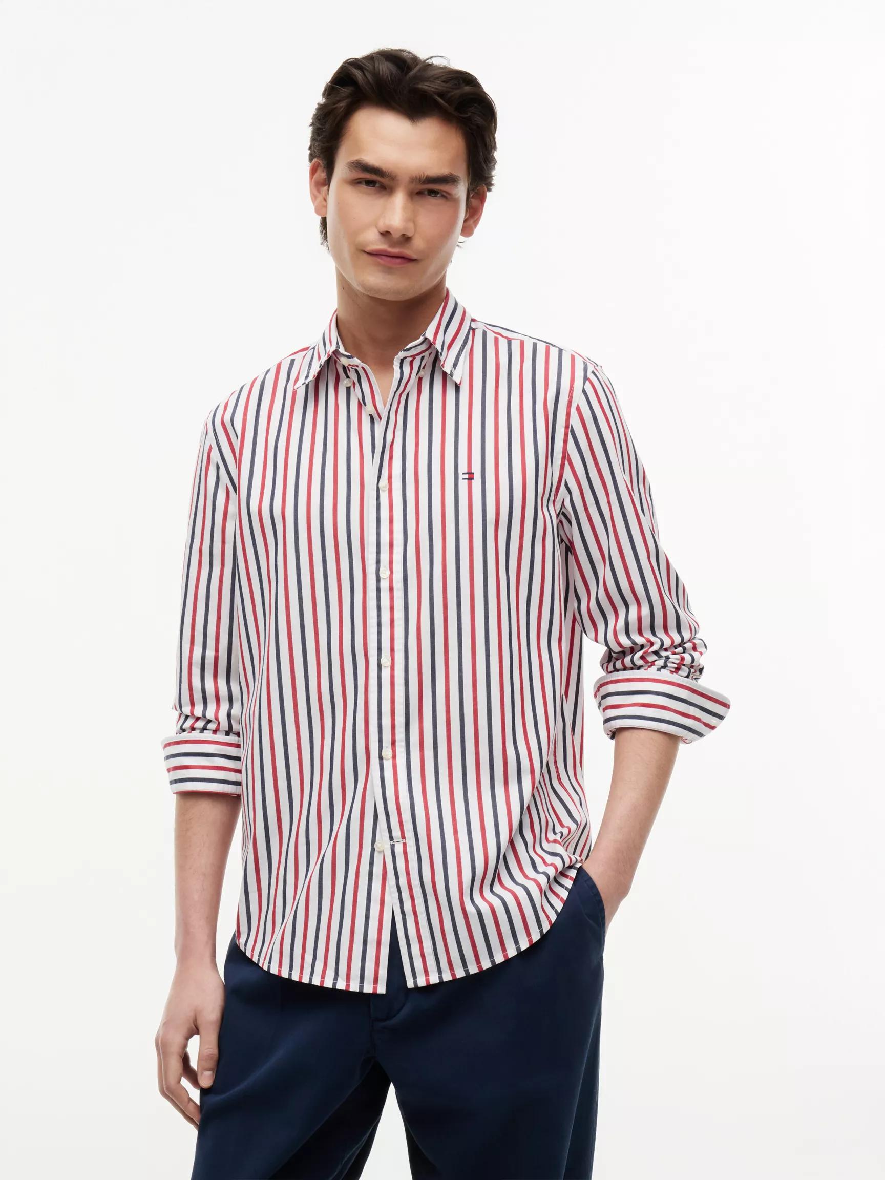 Regular Fit Striped Shirt by TOMMY HILFIGER
