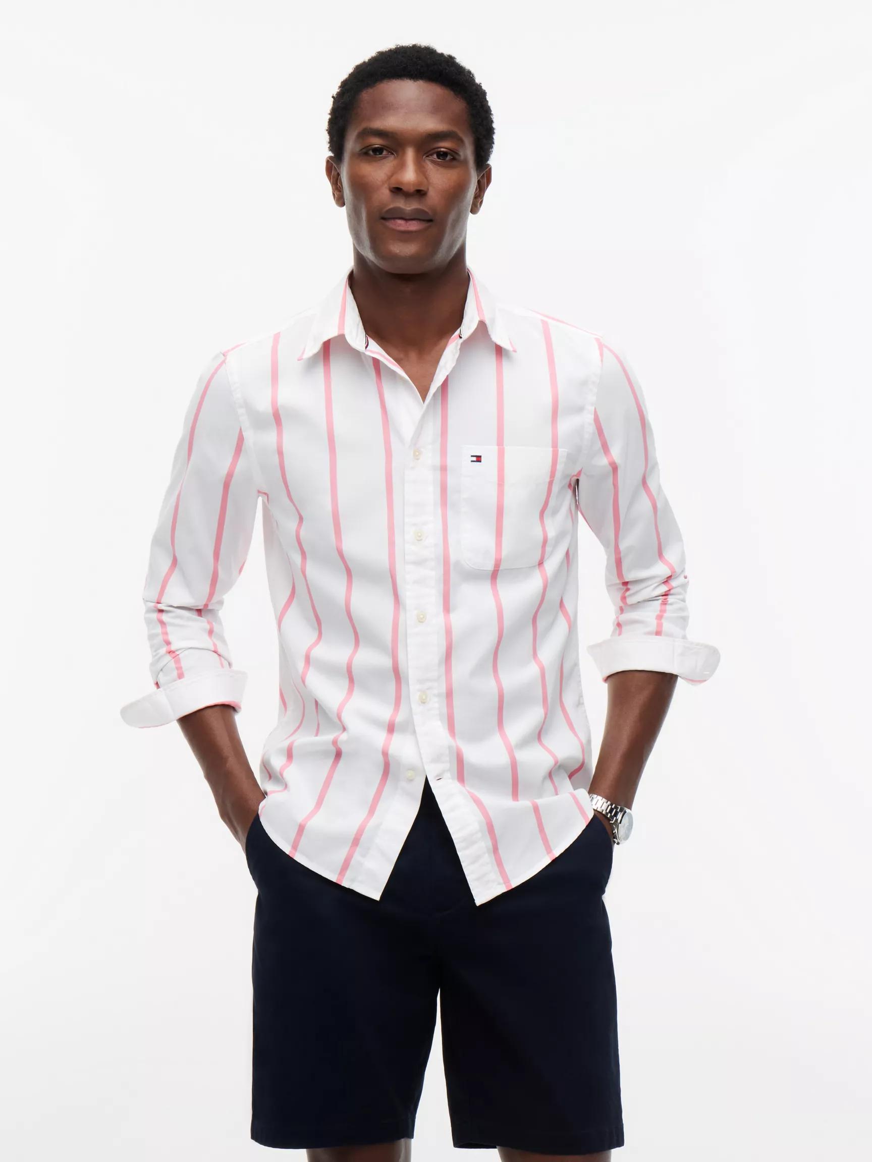 Regular Fit Striped Shirt by TOMMY HILFIGER