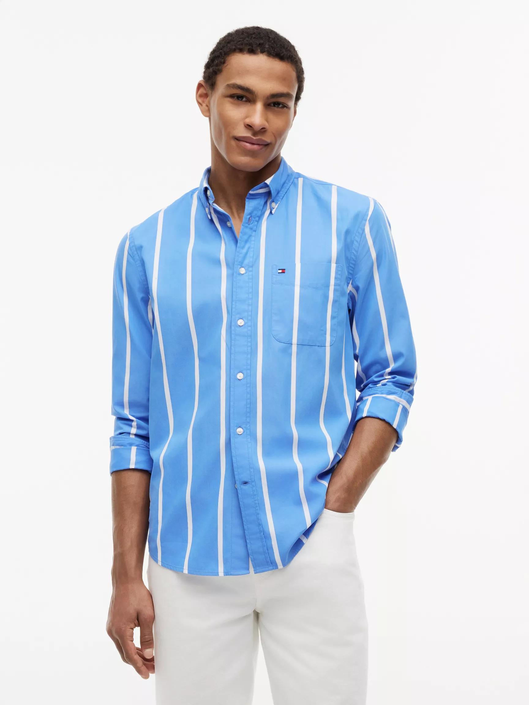 Regular Fit Striped Shirt by TOMMY HILFIGER