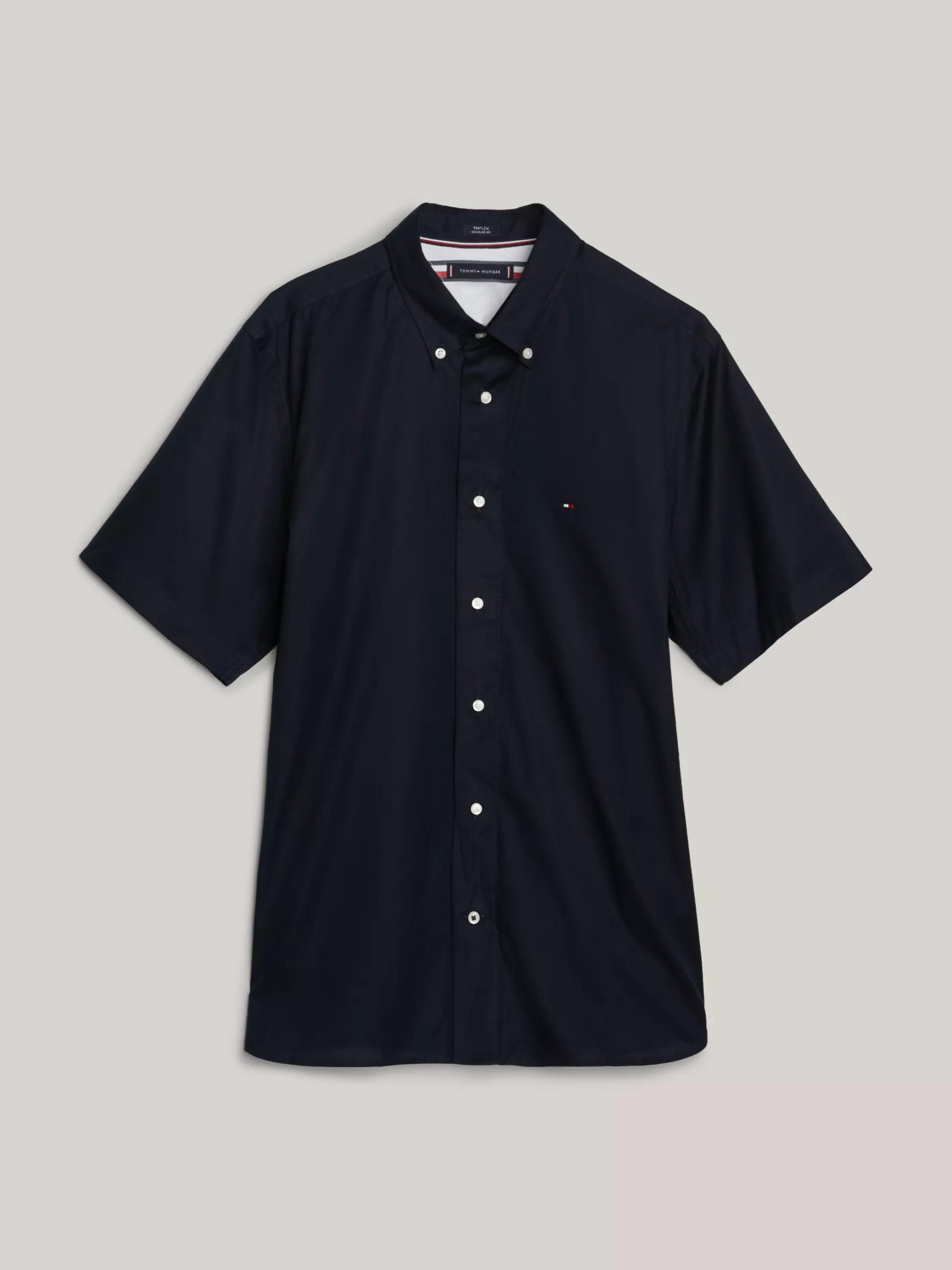 Regular Fit THFlex Poplin Shirt by TOMMY HILFIGER