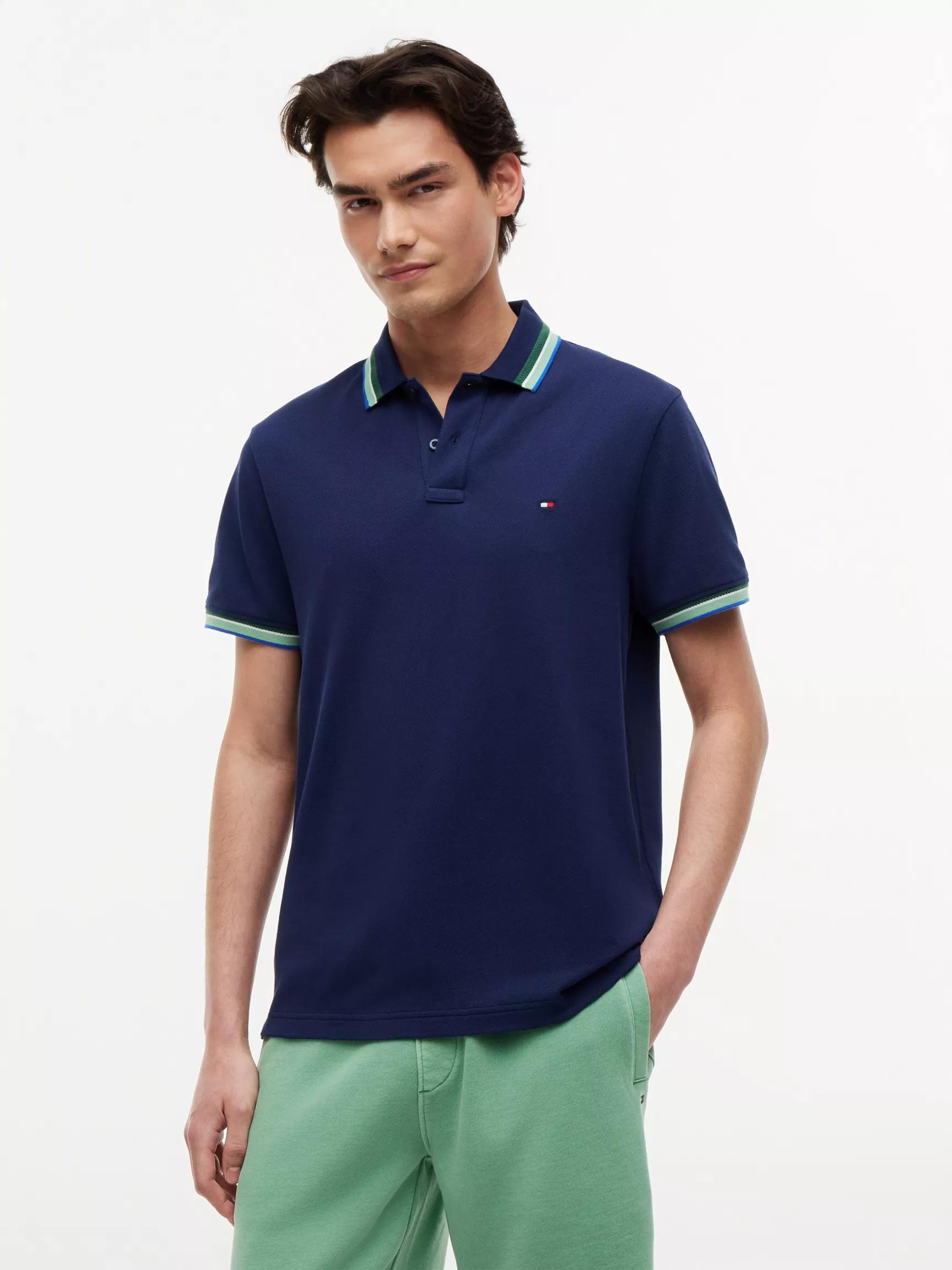Regular Fit Tipped Polo by TOMMY HILFIGER