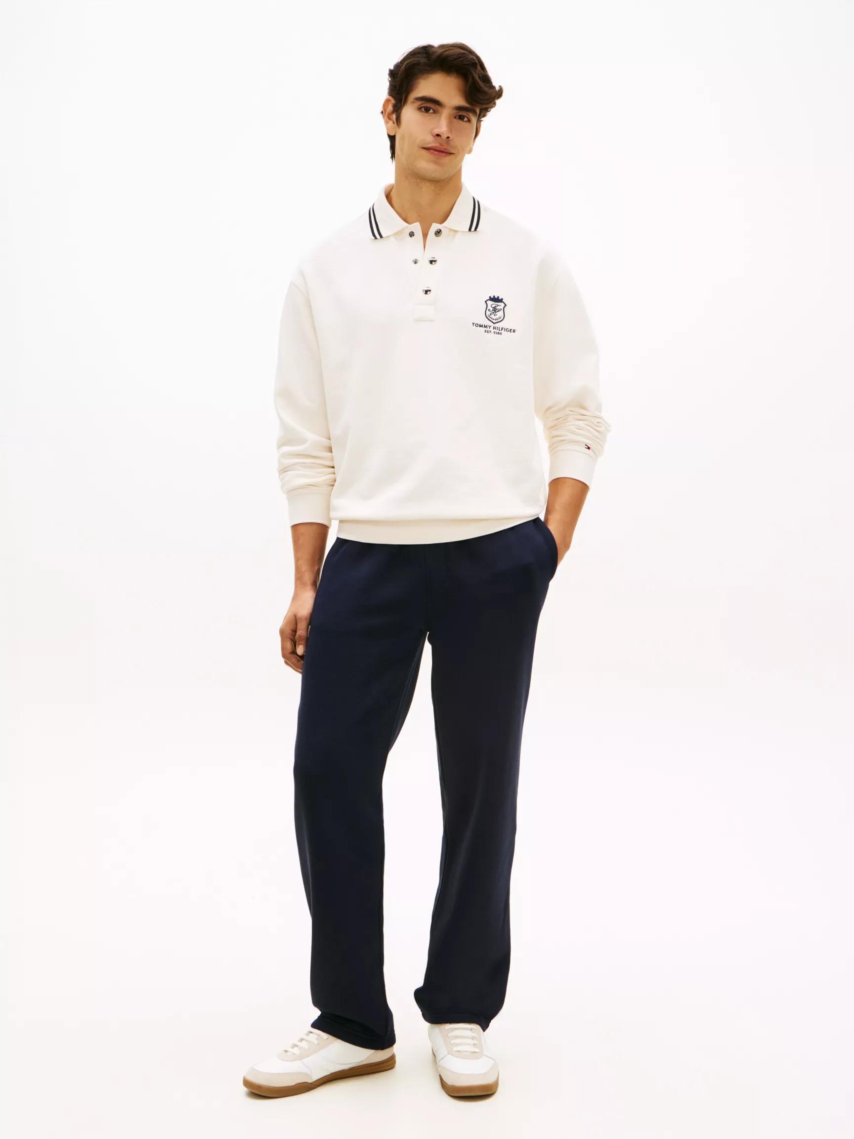 Relaxed Brushed-Back Fleece Sweatpant by TOMMY HILFIGER