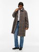 Relaxed Check Wool Car Coat by TOMMY HILFIGER Relaxed Check Wool Car Coat by TOMMY HILFIGER