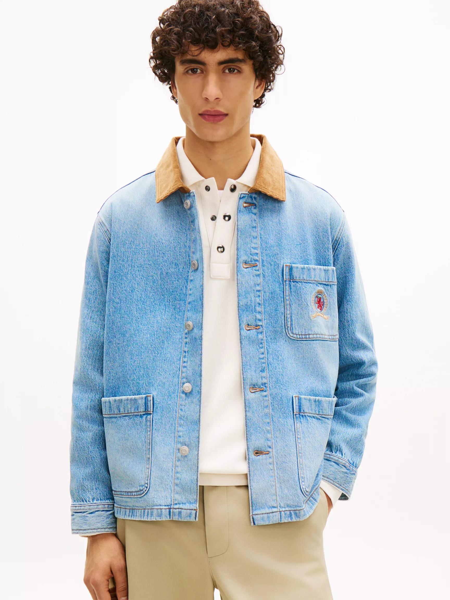 Relaxed Denim Chore Jacket by TOMMY HILFIGER