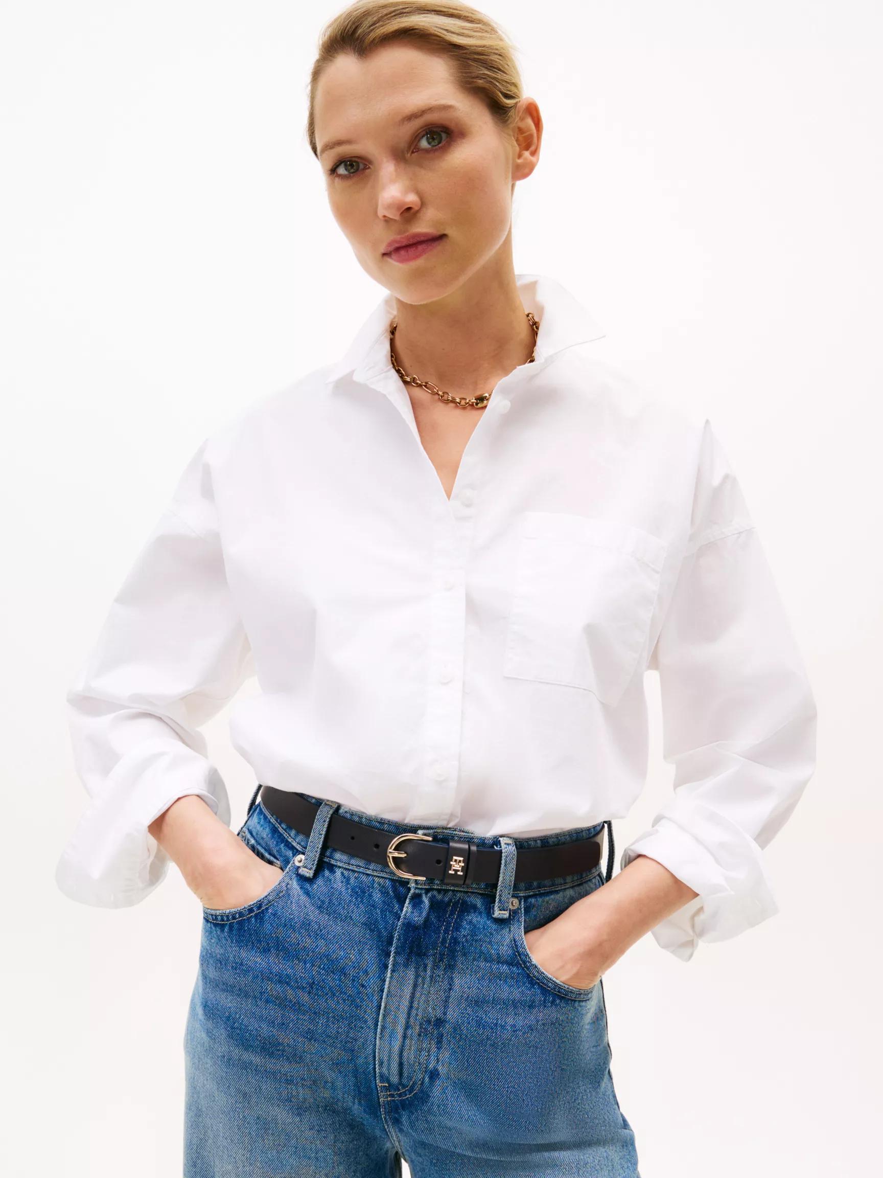 Relaxed Fit Cotton Shirt by TOMMY HILFIGER