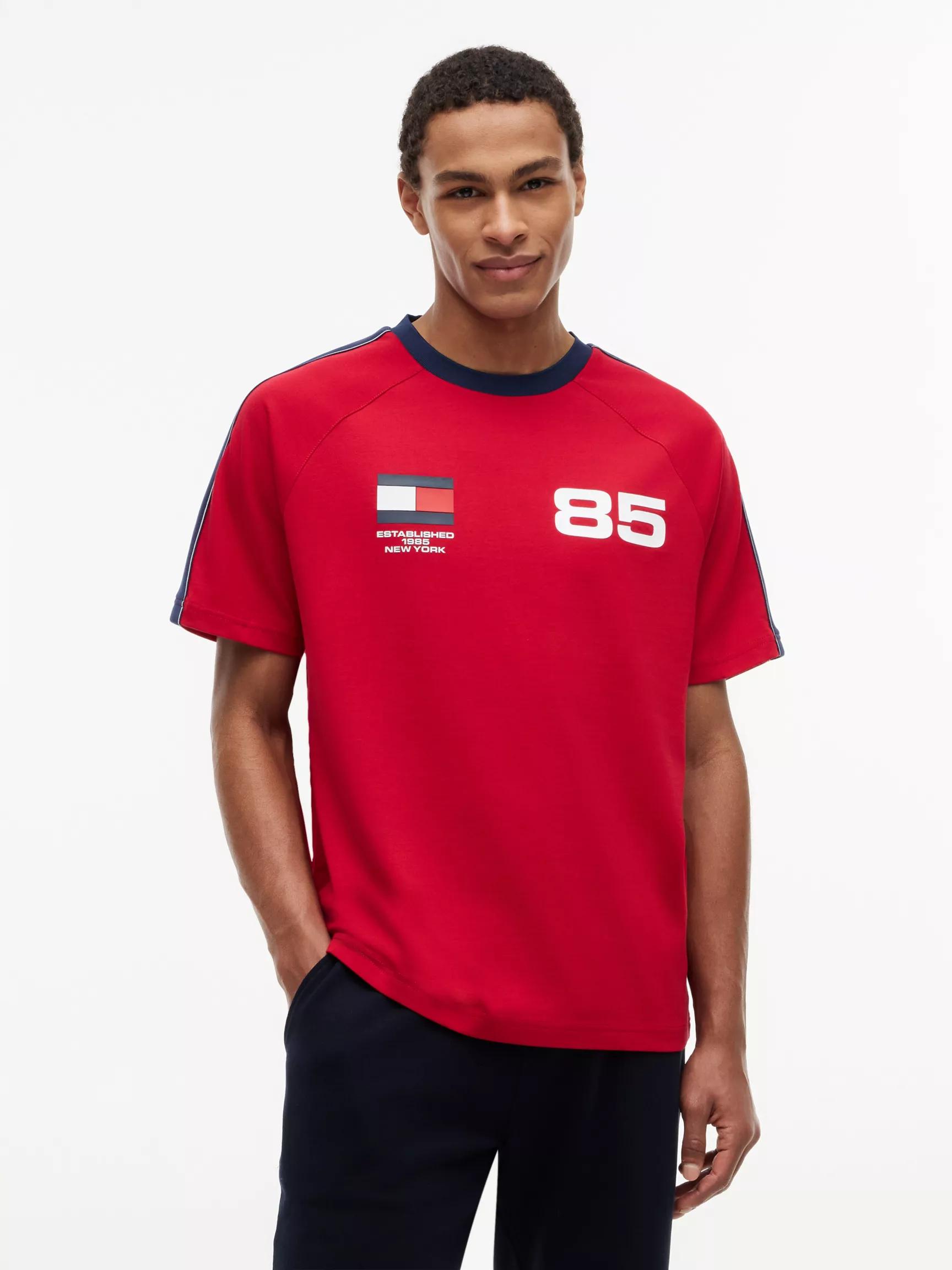 Relaxed Fit Retro Soccer T-Shirt by TOMMY HILFIGER