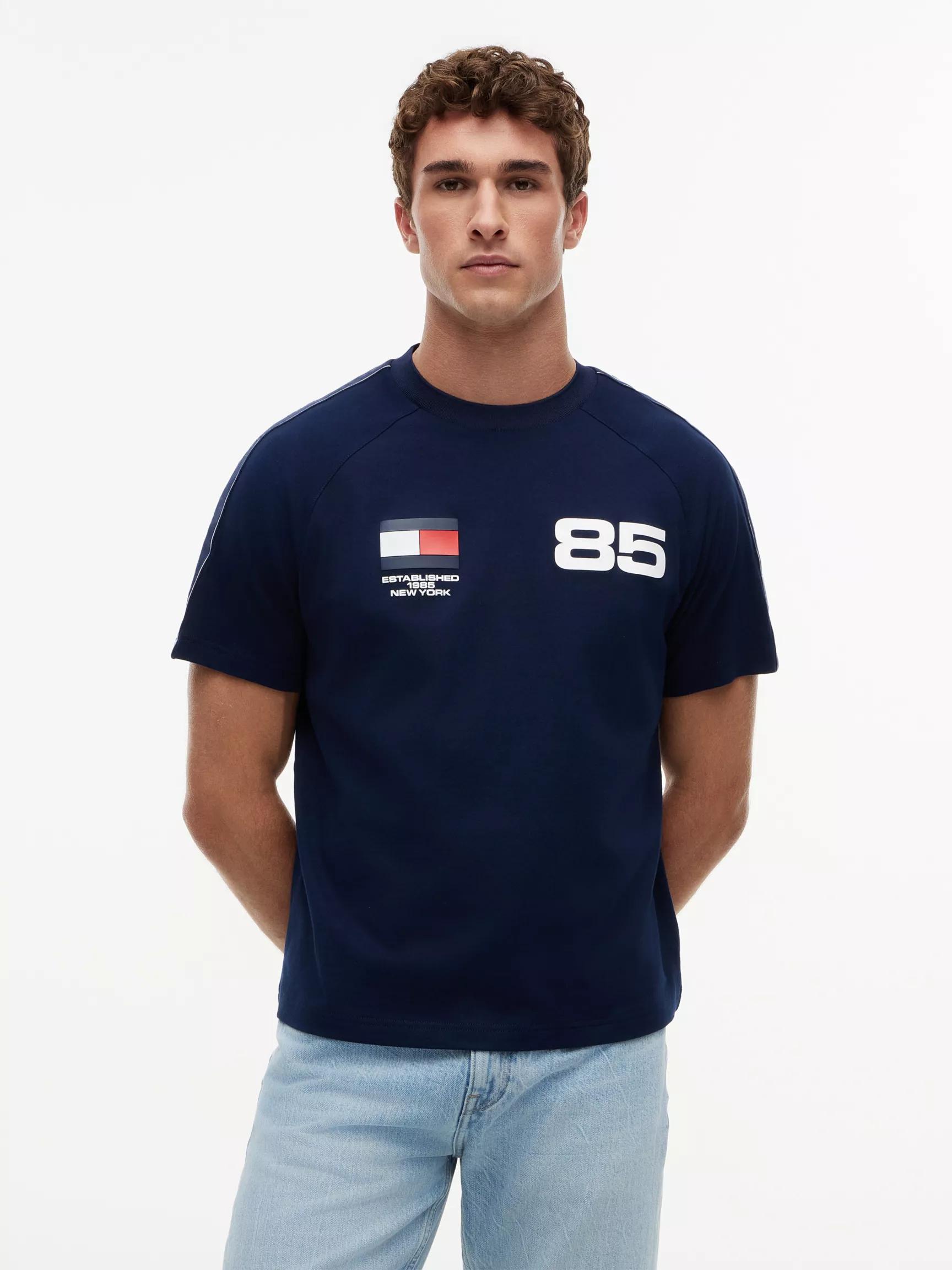 Relaxed Fit Retro Soccer T-Shirt by TOMMY HILFIGER