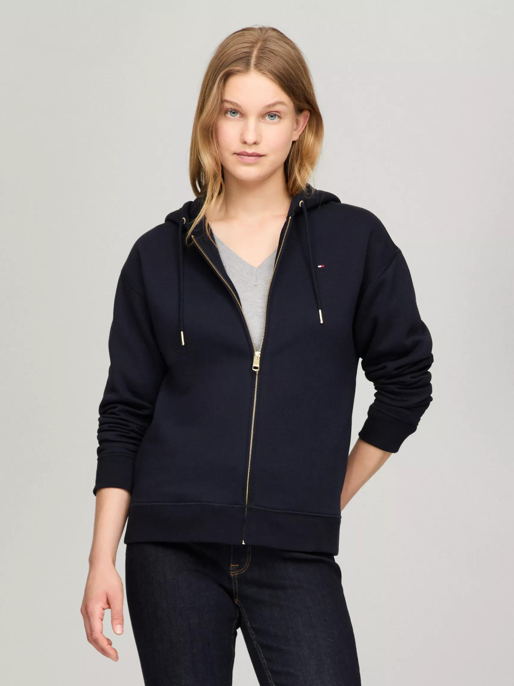 Relaxed Fit Zip Hoodie by TOMMY HILFIGER