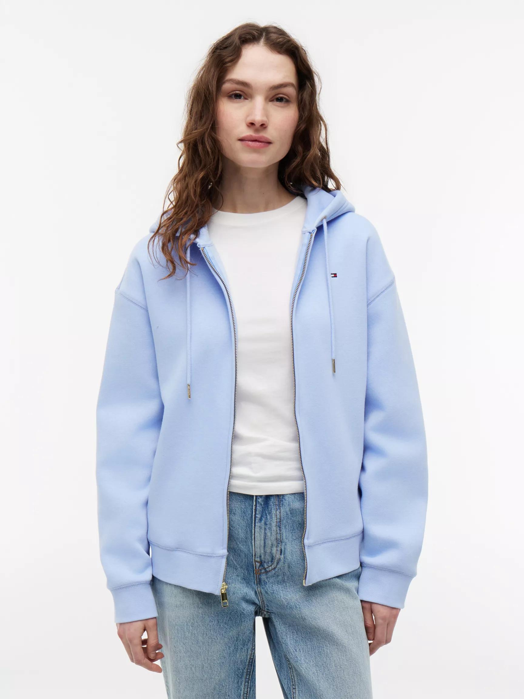 Relaxed Fit Zip Hoodie by TOMMY HILFIGER