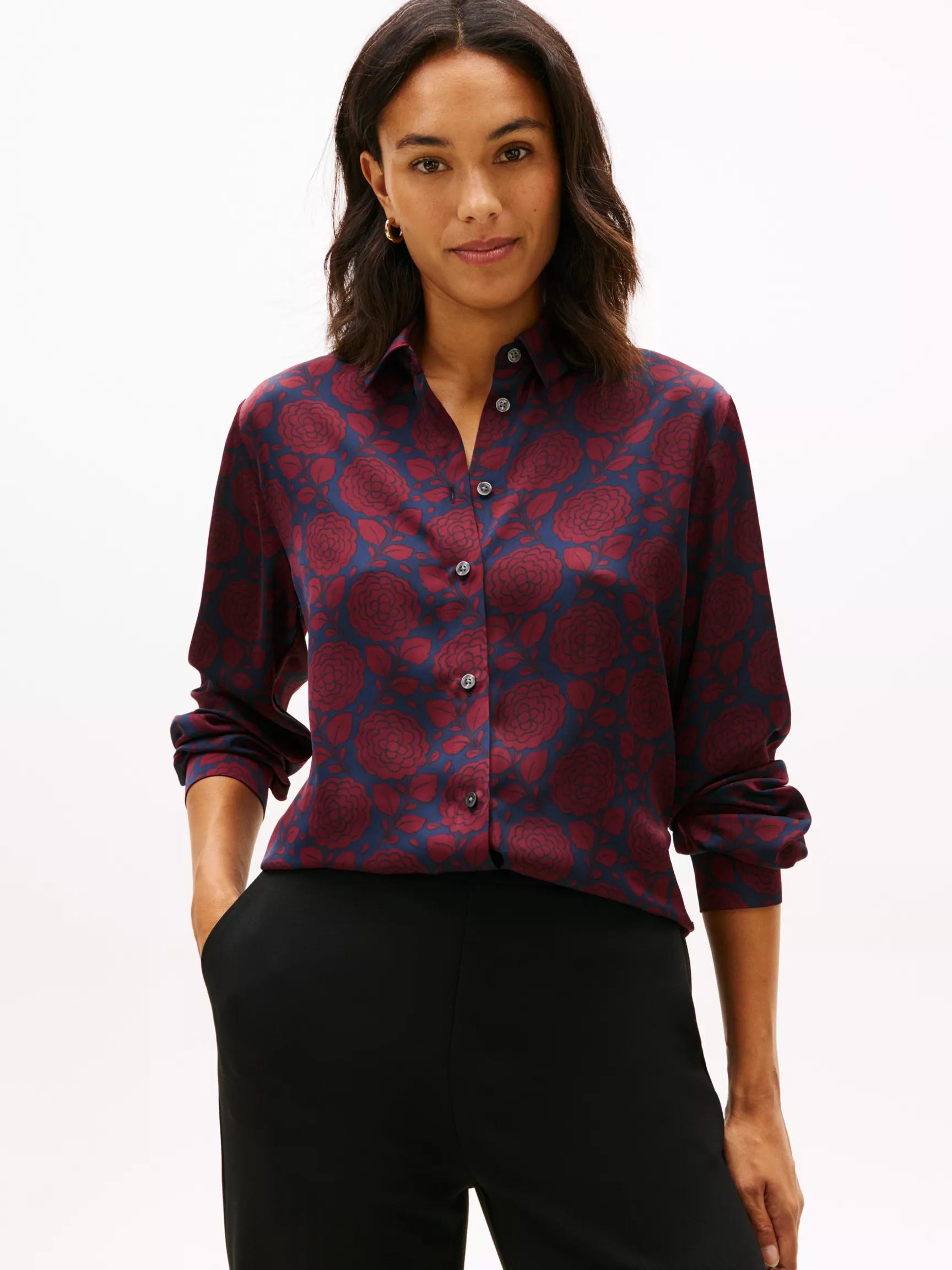 Relaxed Floral Print Shirt by TOMMY HILFIGER