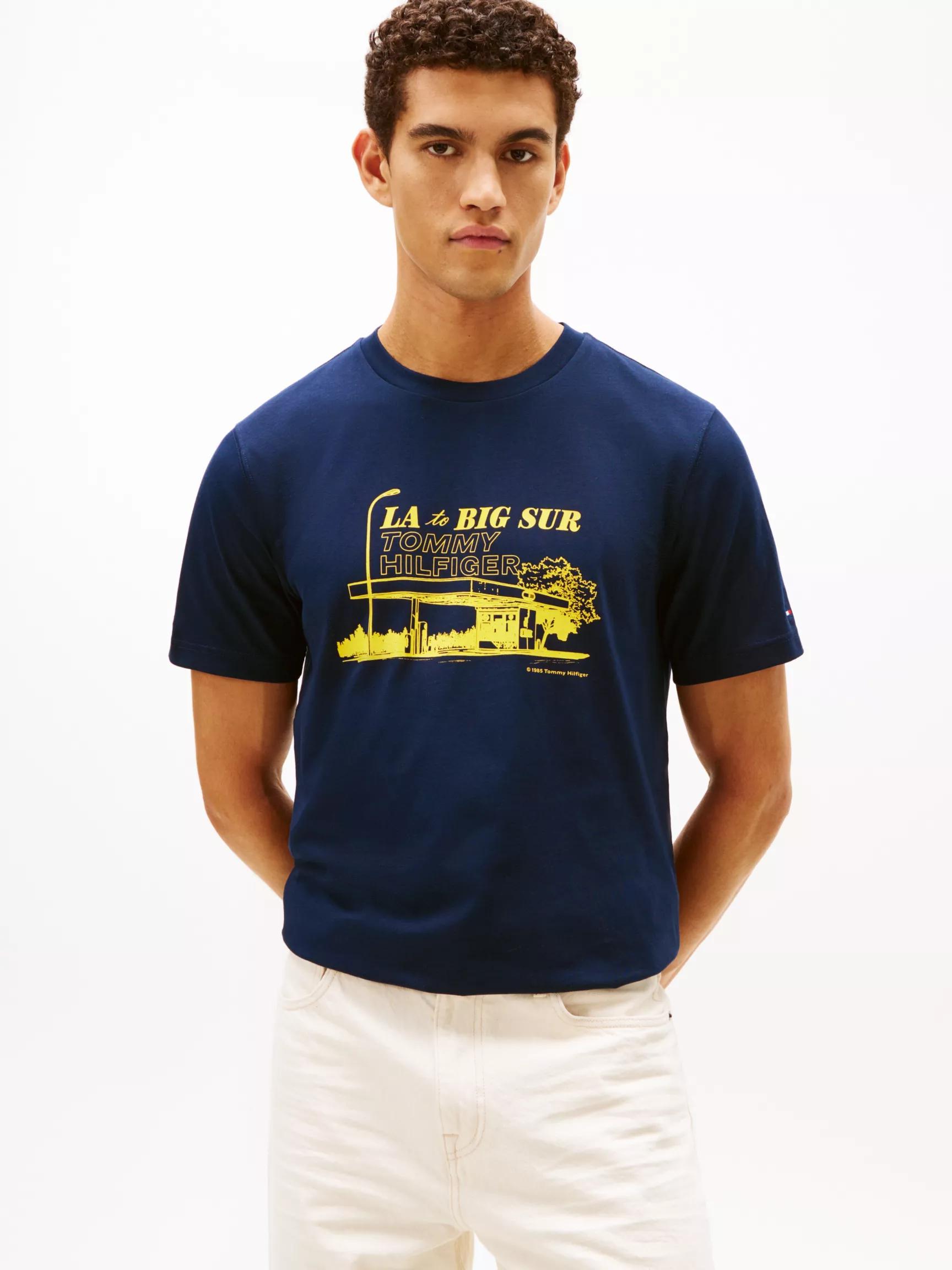 Retro Photo Print Graphic T-Shirt by TOMMY HILFIGER Retro Photo Print Graphic T-Shirt by TOMMY HILFIGER