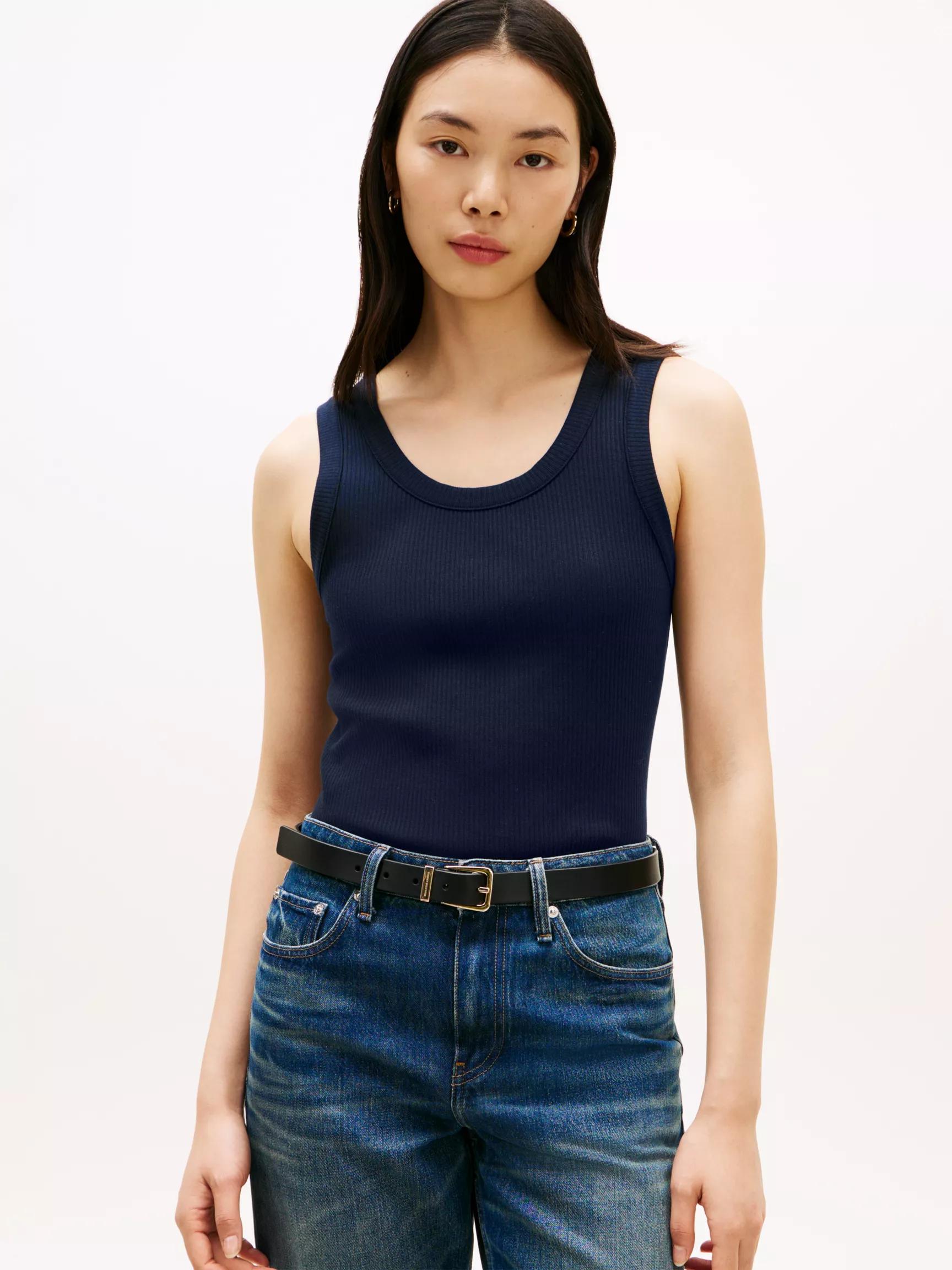 Rib-Knit Tank Top by TOMMY HILFIGER