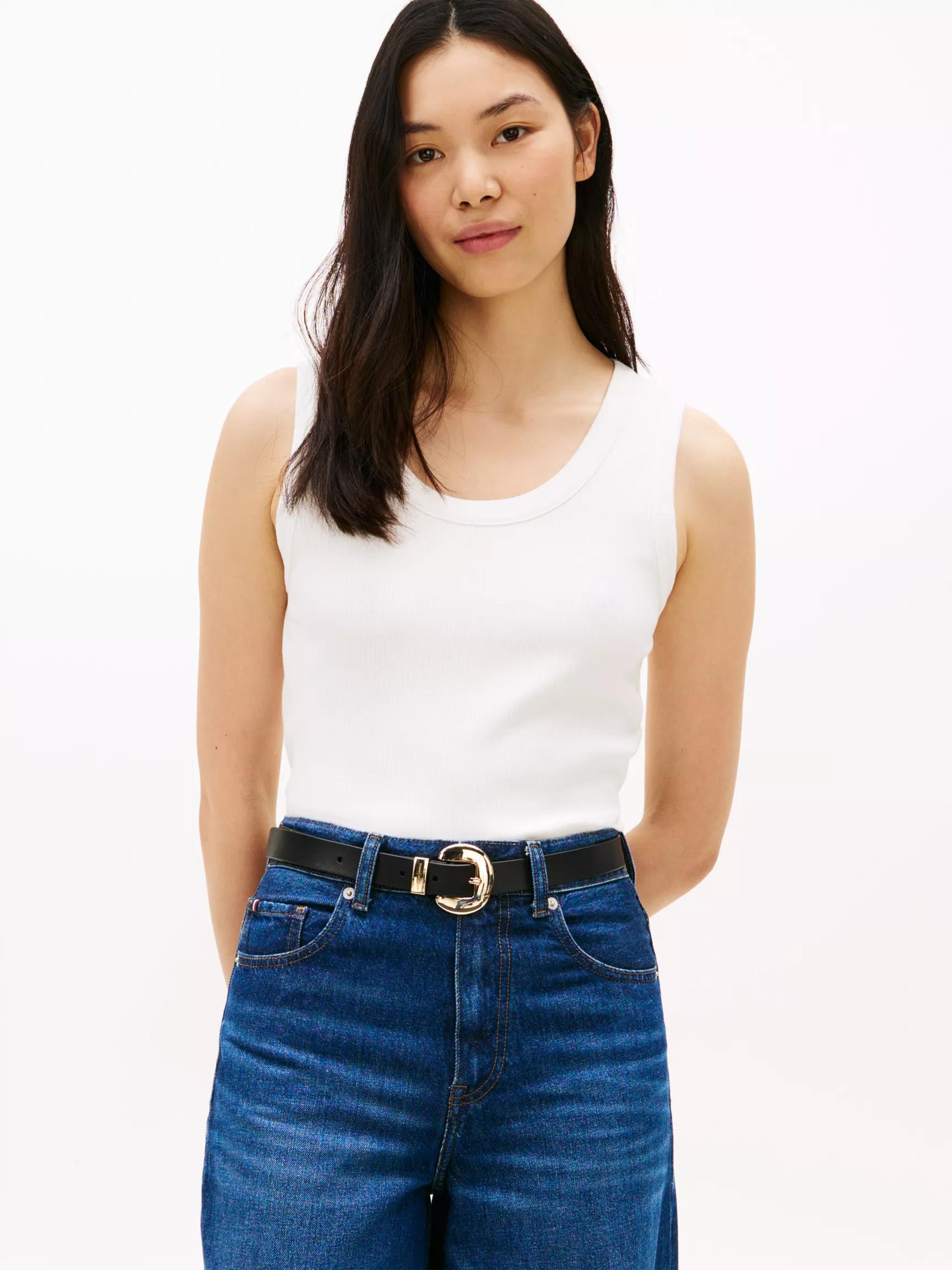 Rib-Knit Tank Top by TOMMY HILFIGER
