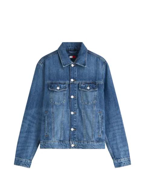 Ryan logo-patch denim jacket by TOMMY HILFIGER