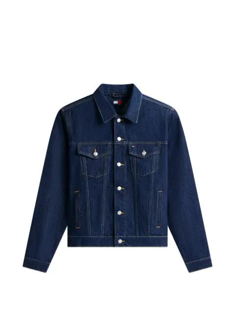 Ryan logo-patch denim jacket by TOMMY HILFIGER
