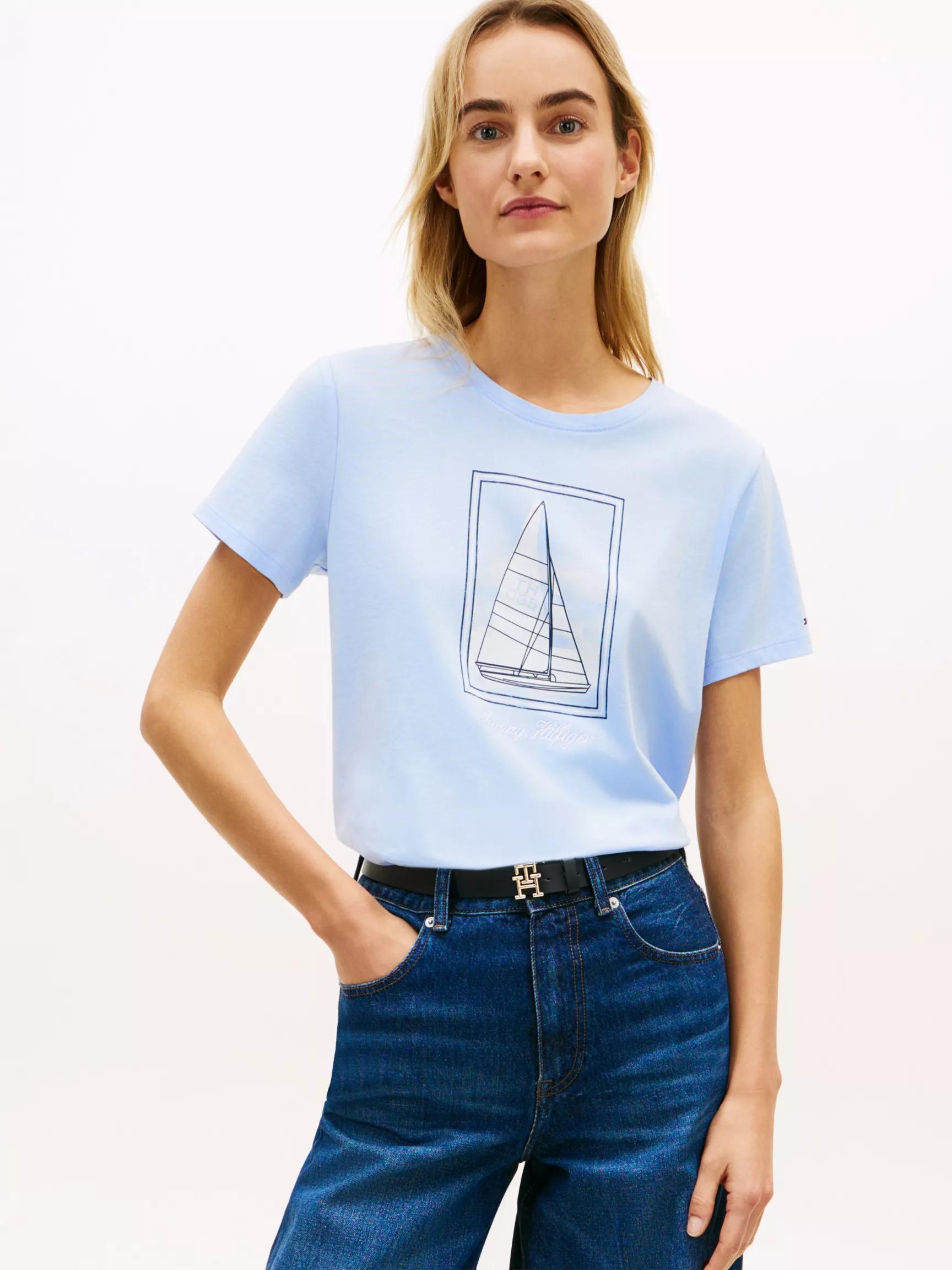 Sailboat Graphic T-Shirt by TOMMY HILFIGER