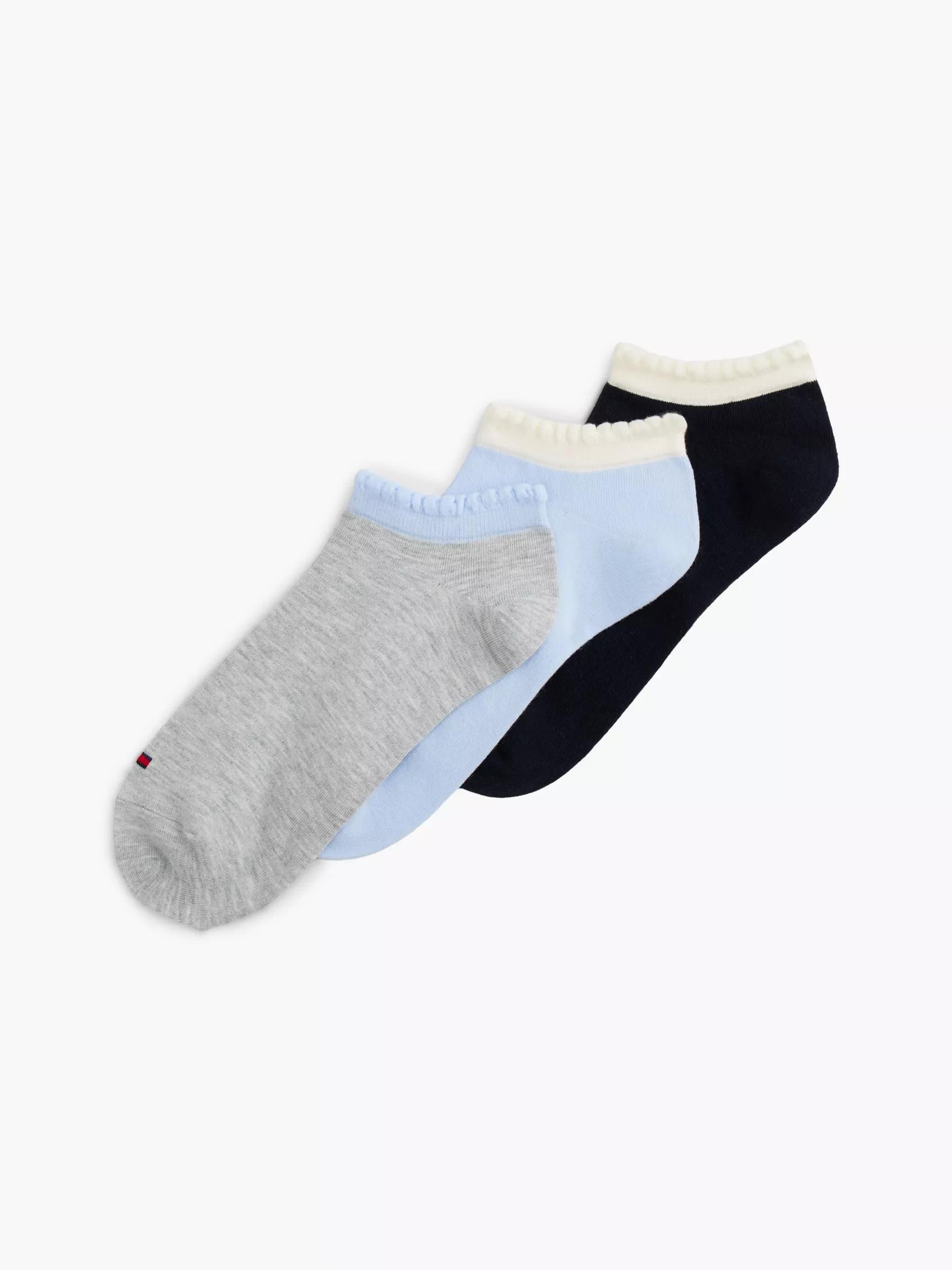 Scalloped Ankle Sock 3-Pack by TOMMY HILFIGER