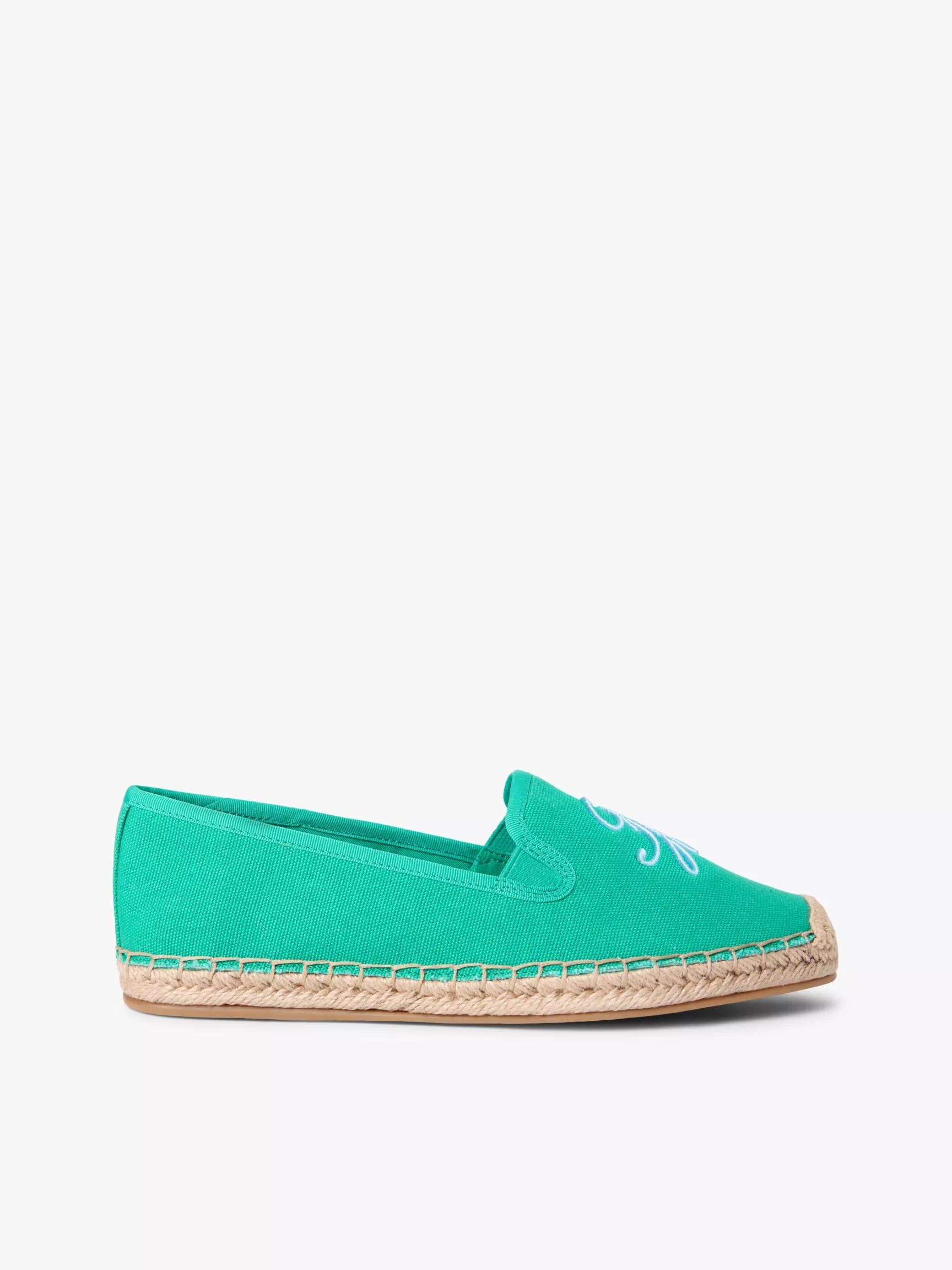 Script Monogram Canvas Espadrille by TOMMY HILFIGER