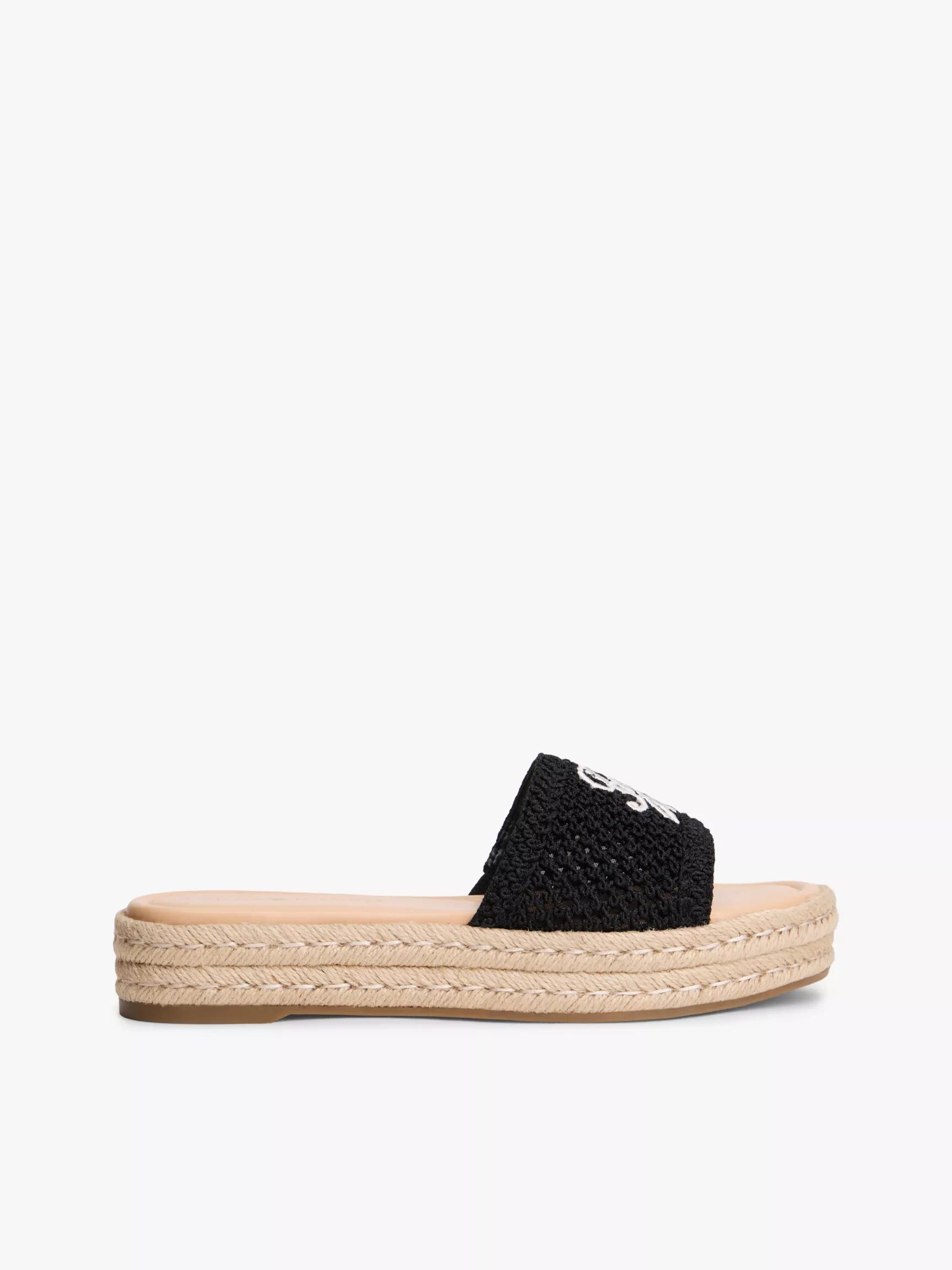 Script Monogram Espadrille Sandal by TOMMY HILFIGER