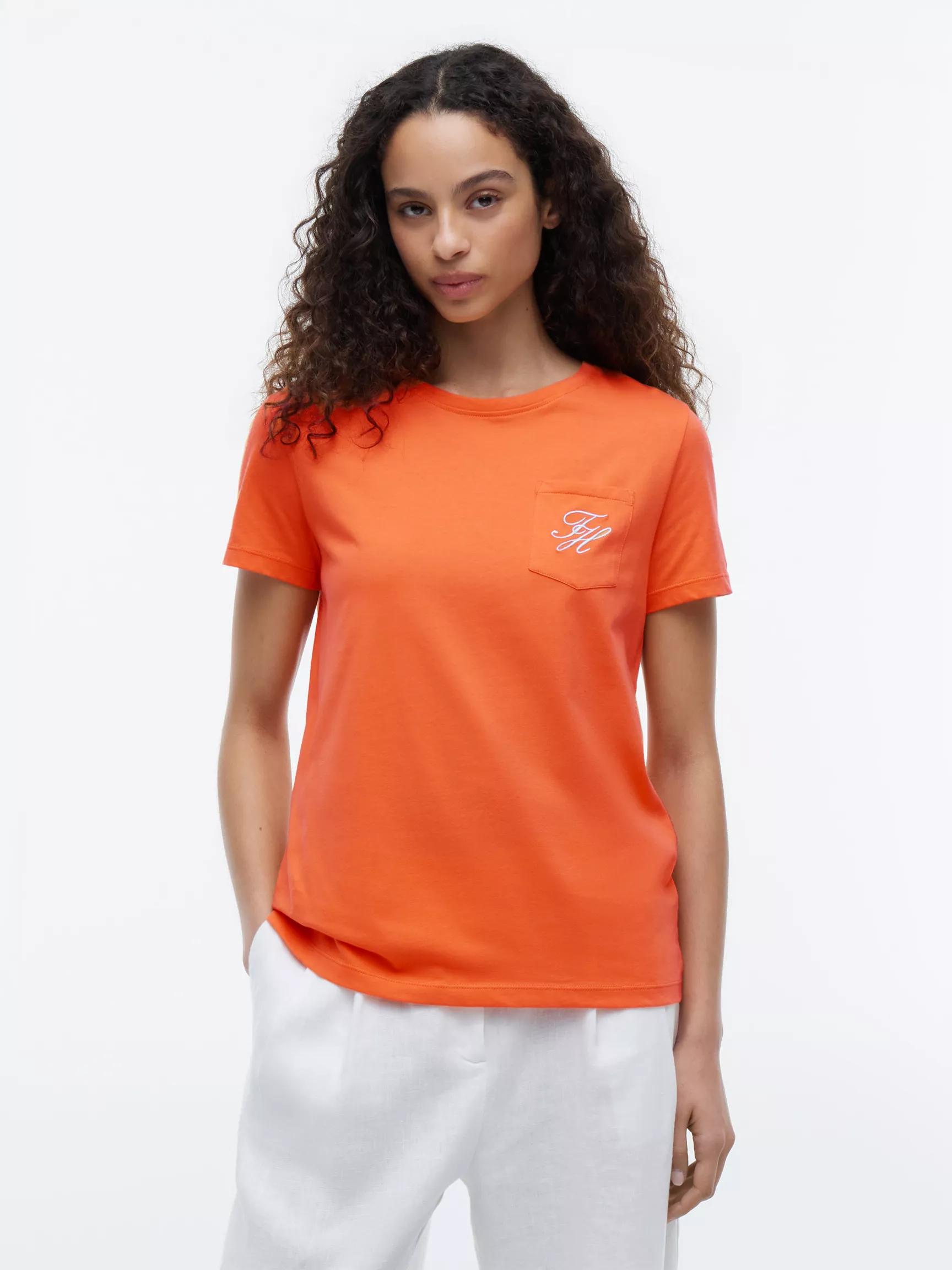 Script Monogram Pocket T-Shirt by TOMMY HILFIGER
