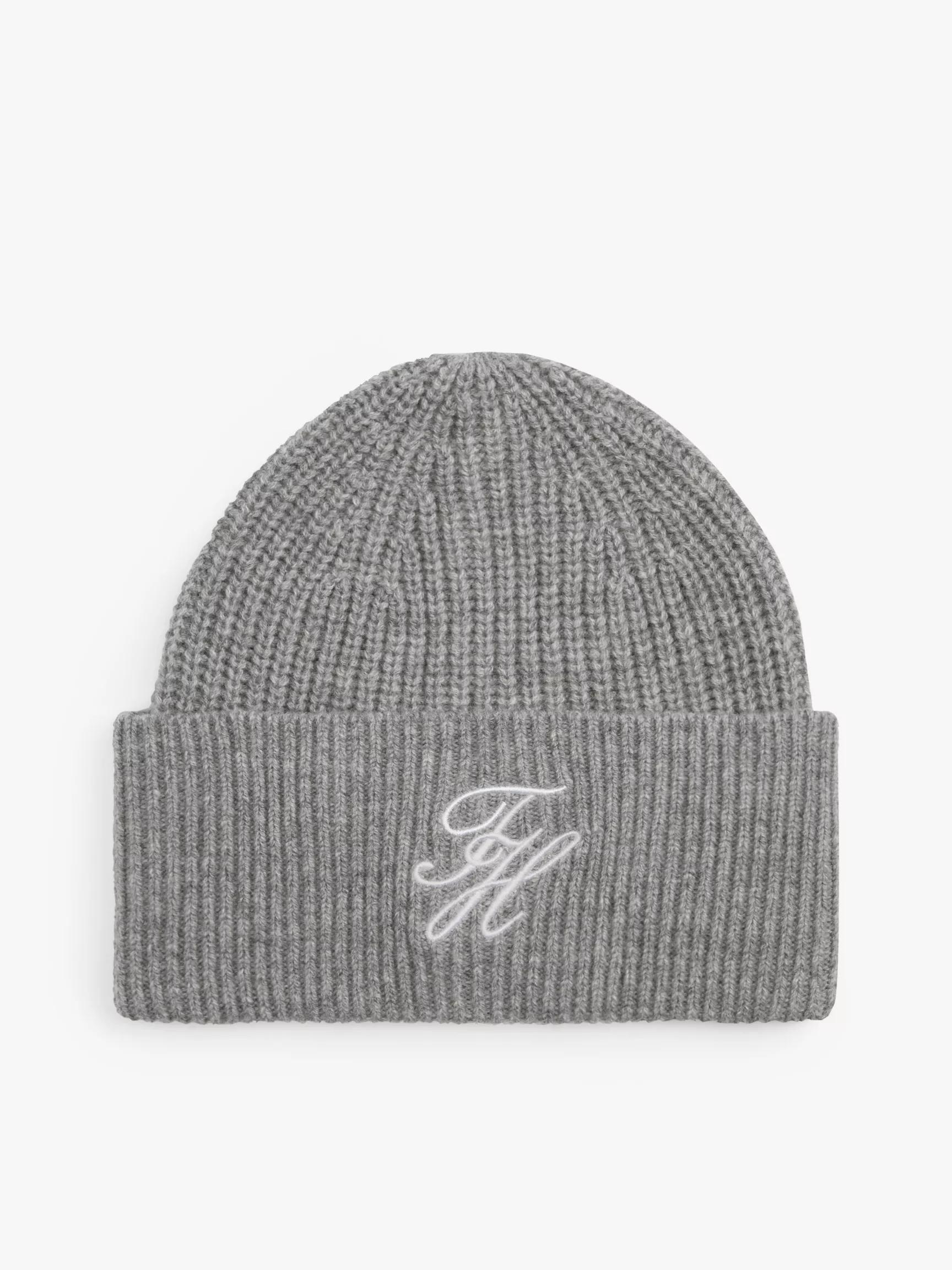Script Monogram Wool-Cashmere Beanie by TOMMY HILFIGER