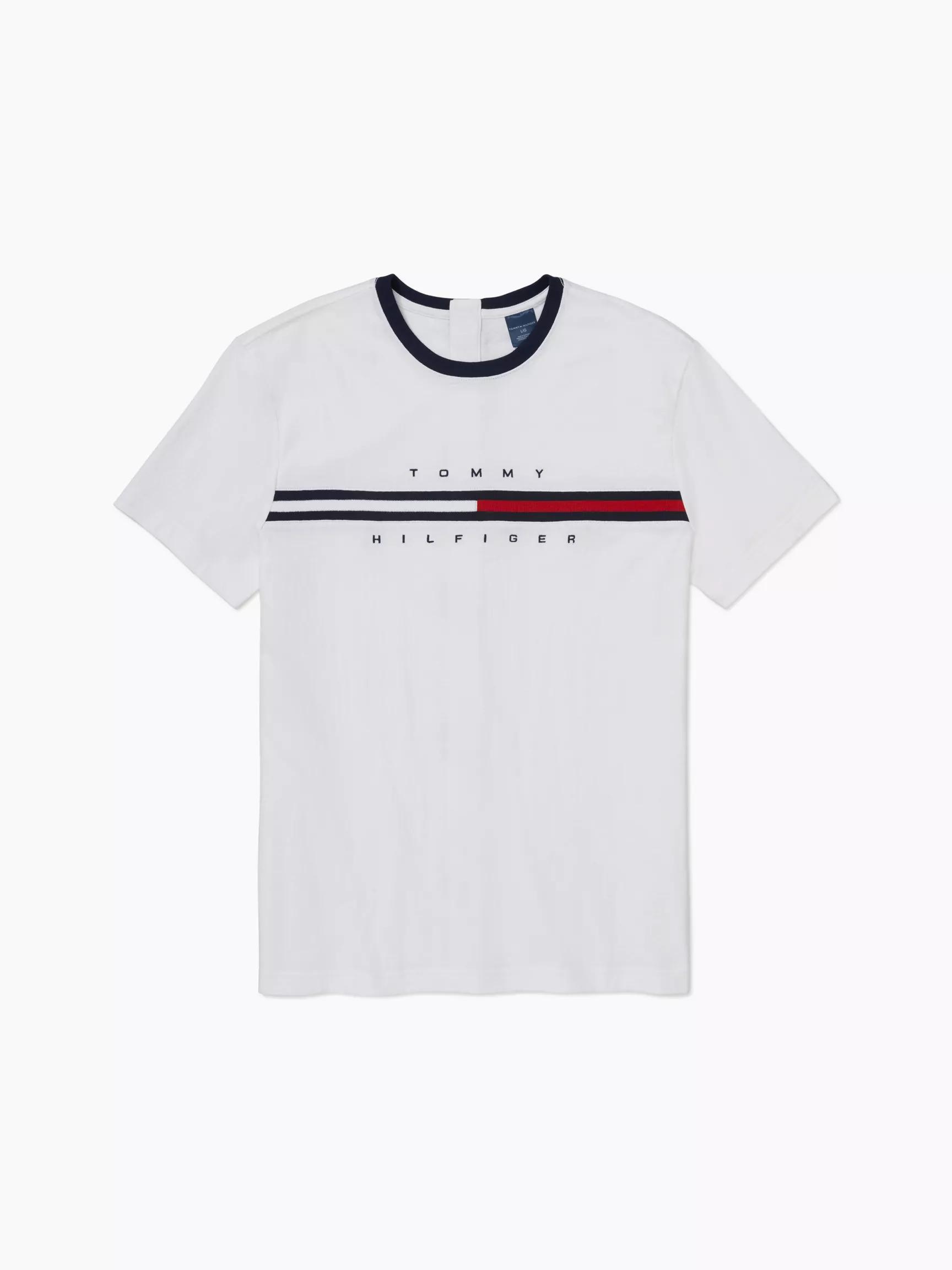 Seated Fit Signature Stripe T-Shirt by TOMMY HILFIGER