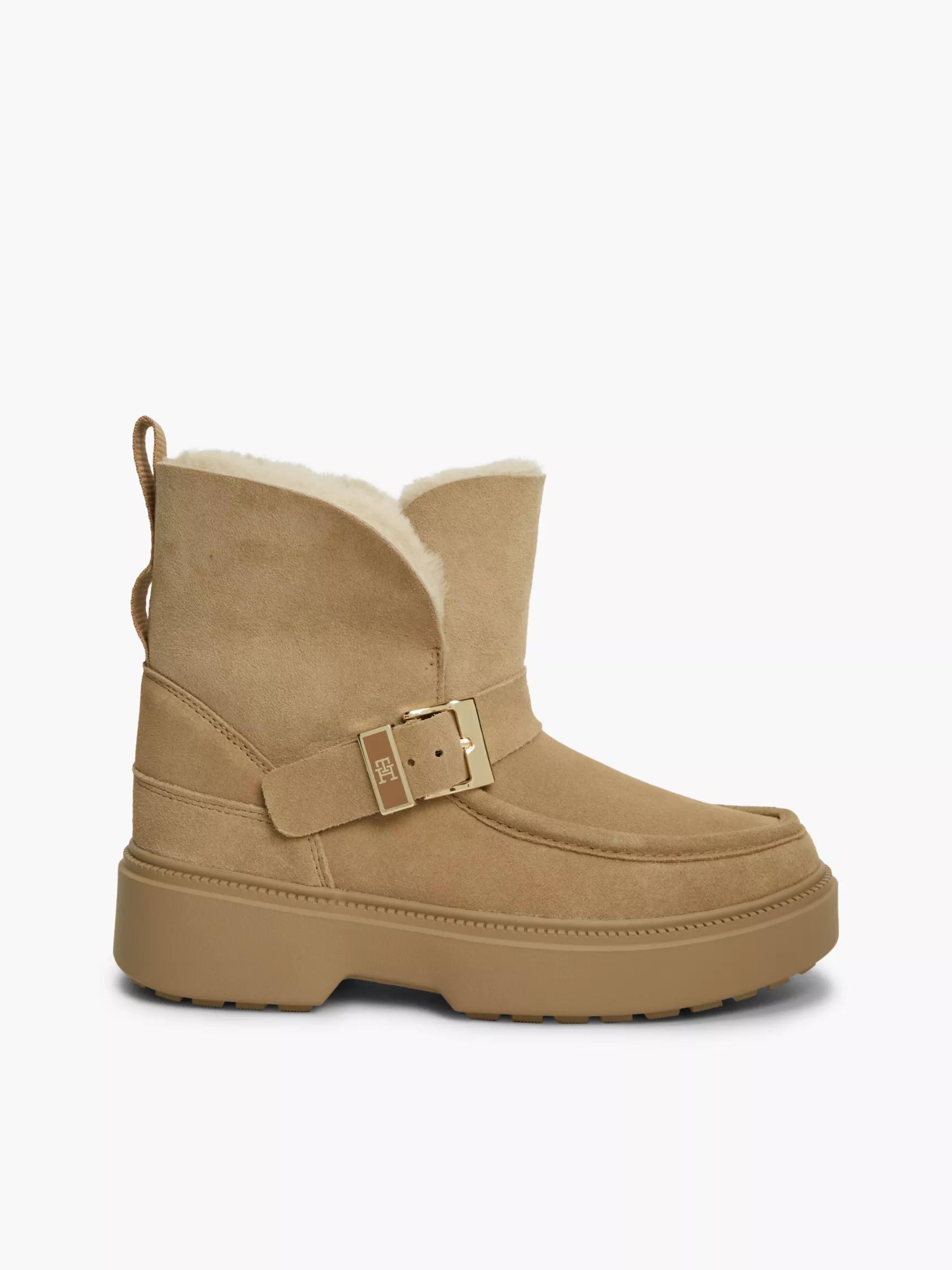 Shearling & Suede Snow Boot by TOMMY HILFIGER