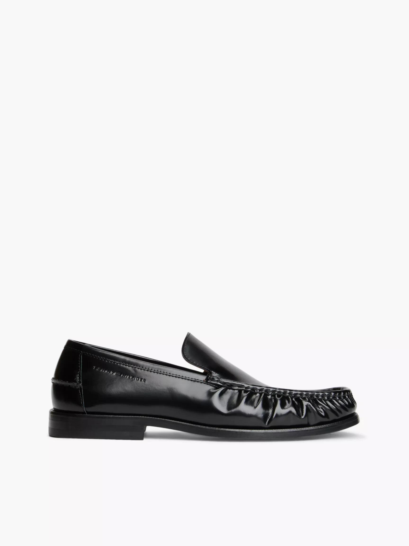 Shiny Leather Loafer by TOMMY HILFIGER