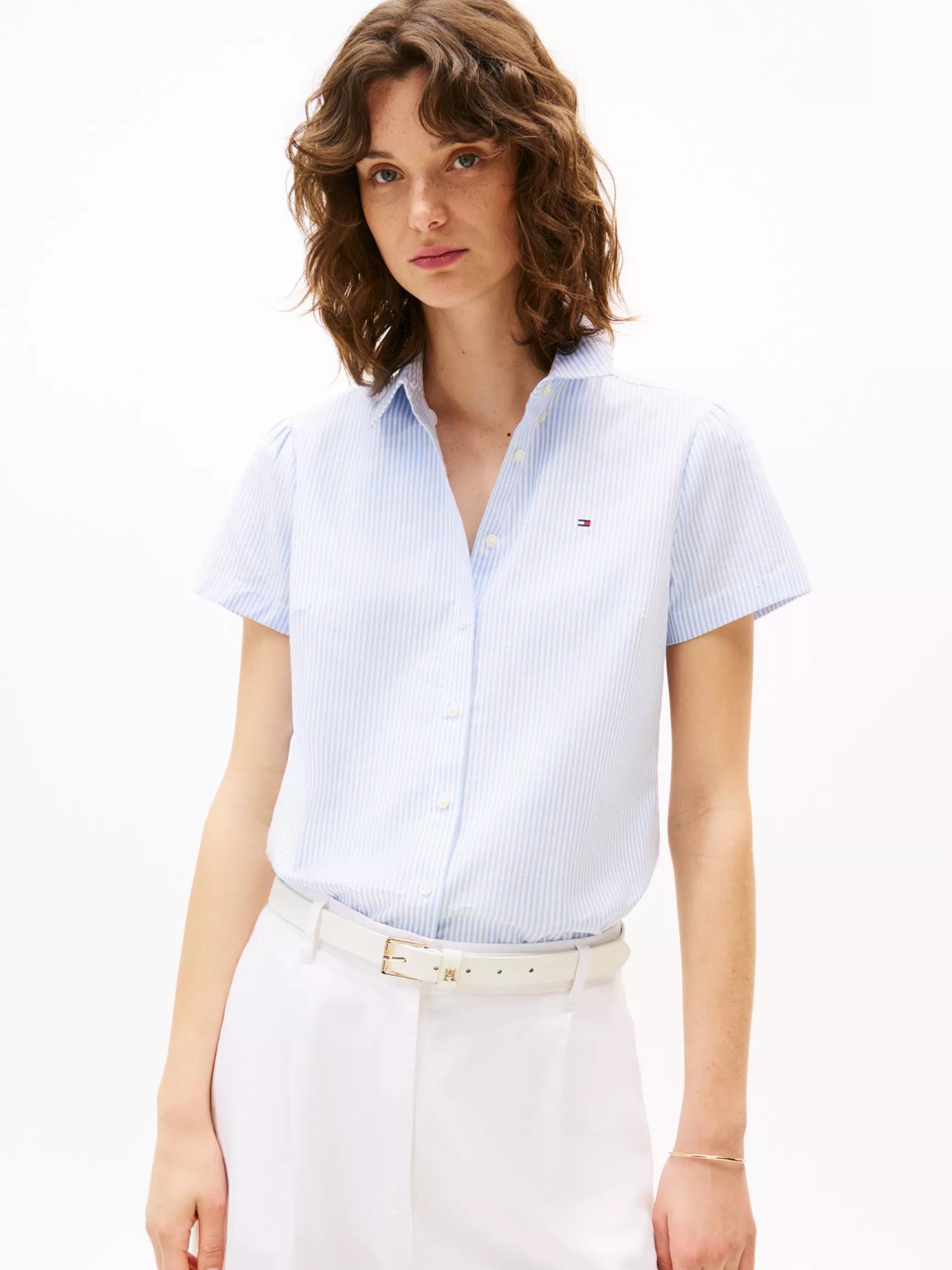 Short-Sleeve Oxford Shirt by TOMMY HILFIGER