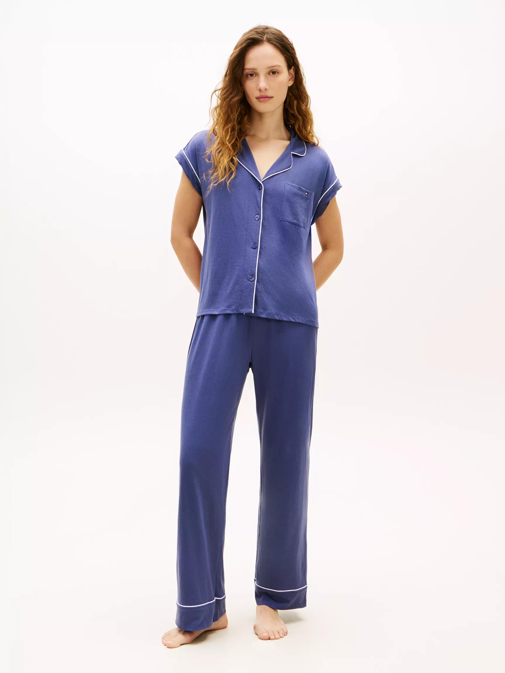 Short-Sleeve Shirt & Pant Sleep Set by TOMMY HILFIGER