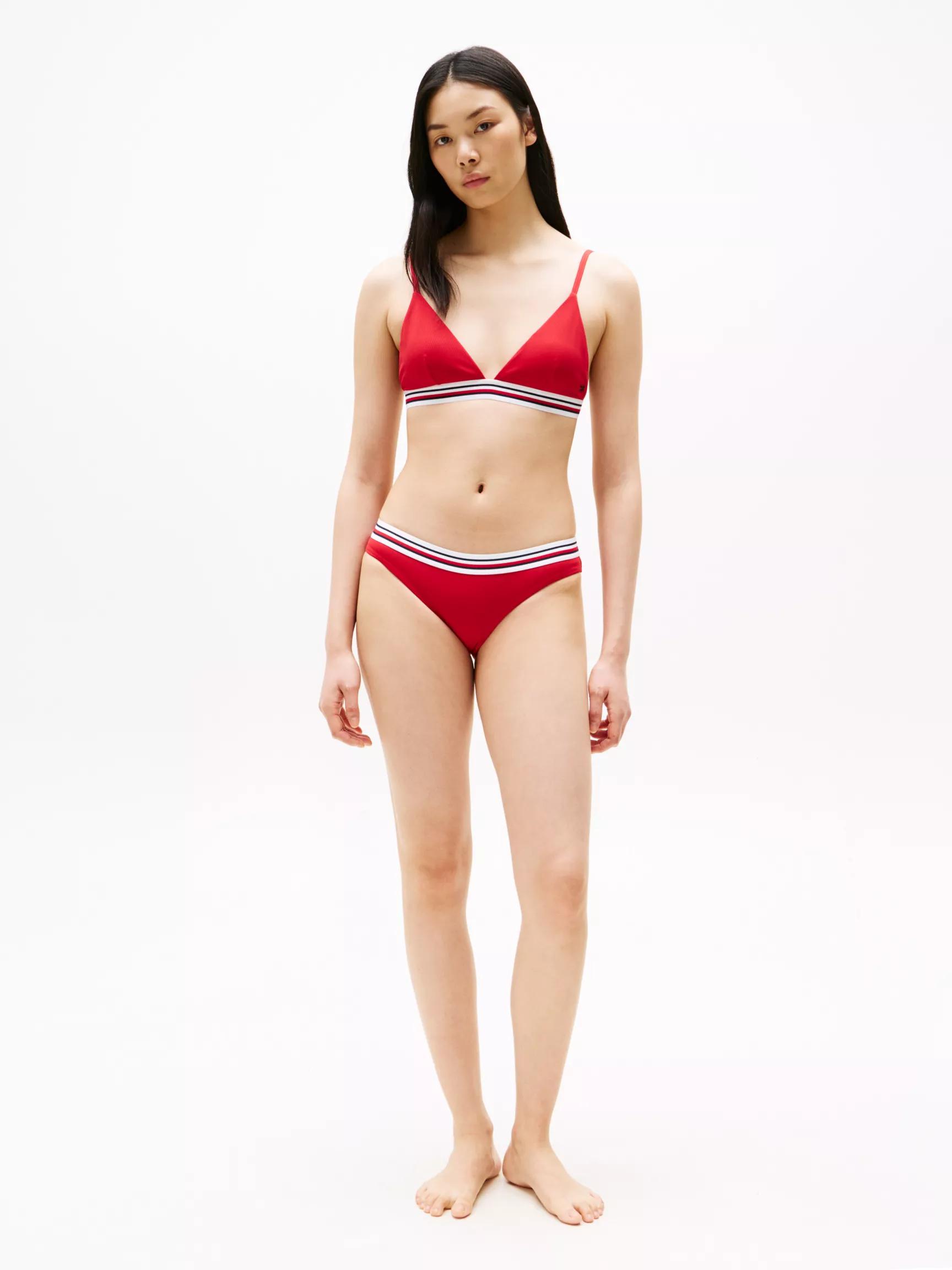 Signature Stripe Classic Bikini Bottom by TOMMY HILFIGER