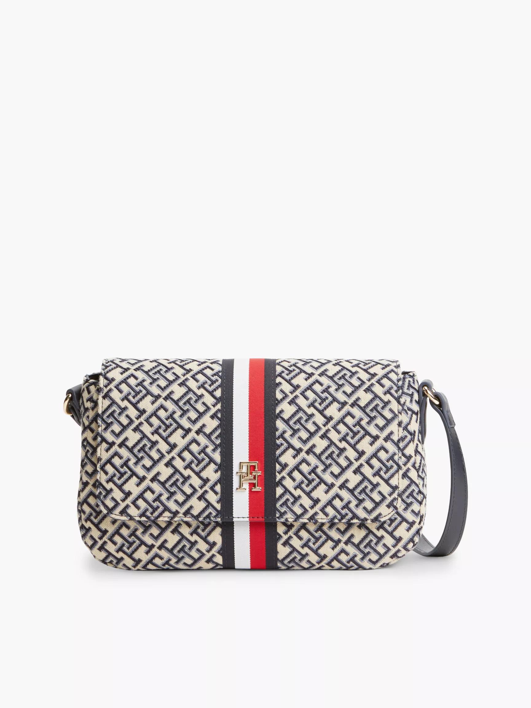 Signature Stripe Jacquard Crossbody Bag by TOMMY HILFIGER
